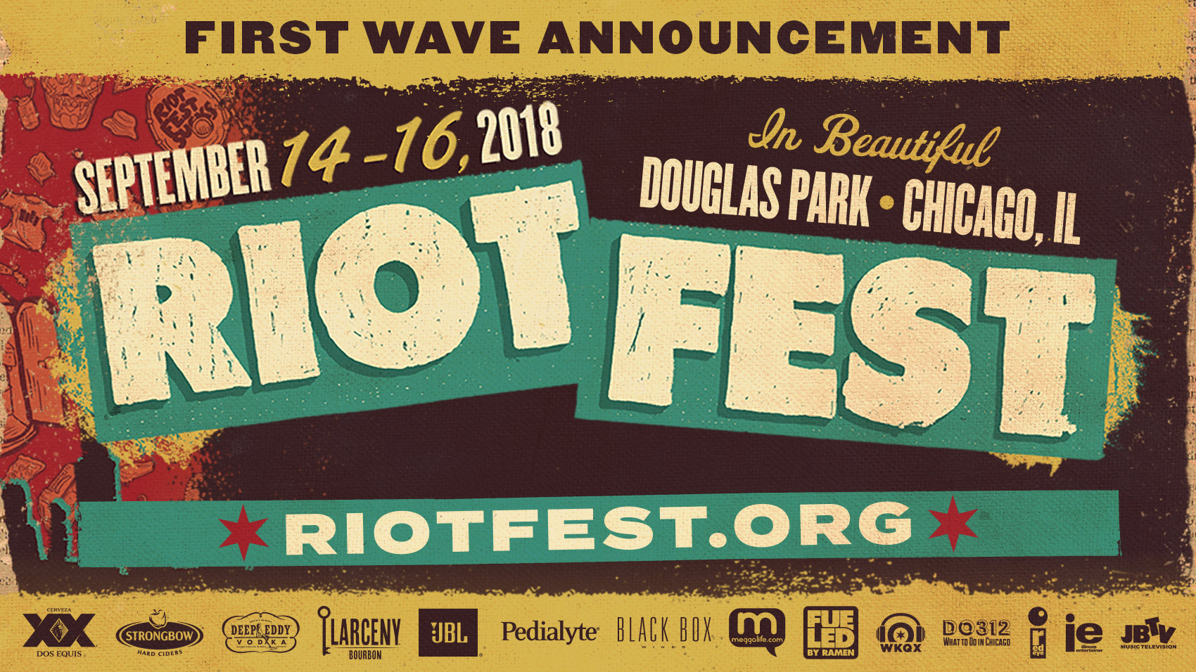 Riot Fest Announces 2018 Lineup!