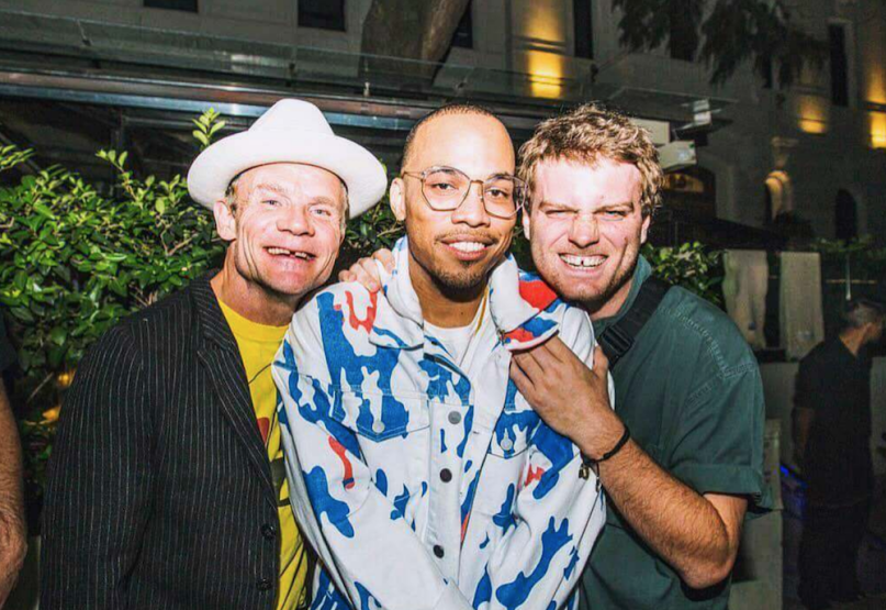 Watch Flea and Anderson Paak Jam in Argentina
