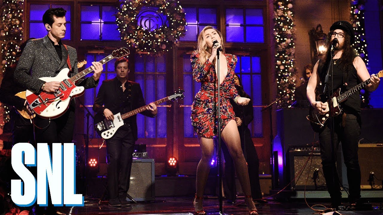 Watch Miley Cyrus &amp; Mark Ronson Perform on SNL
