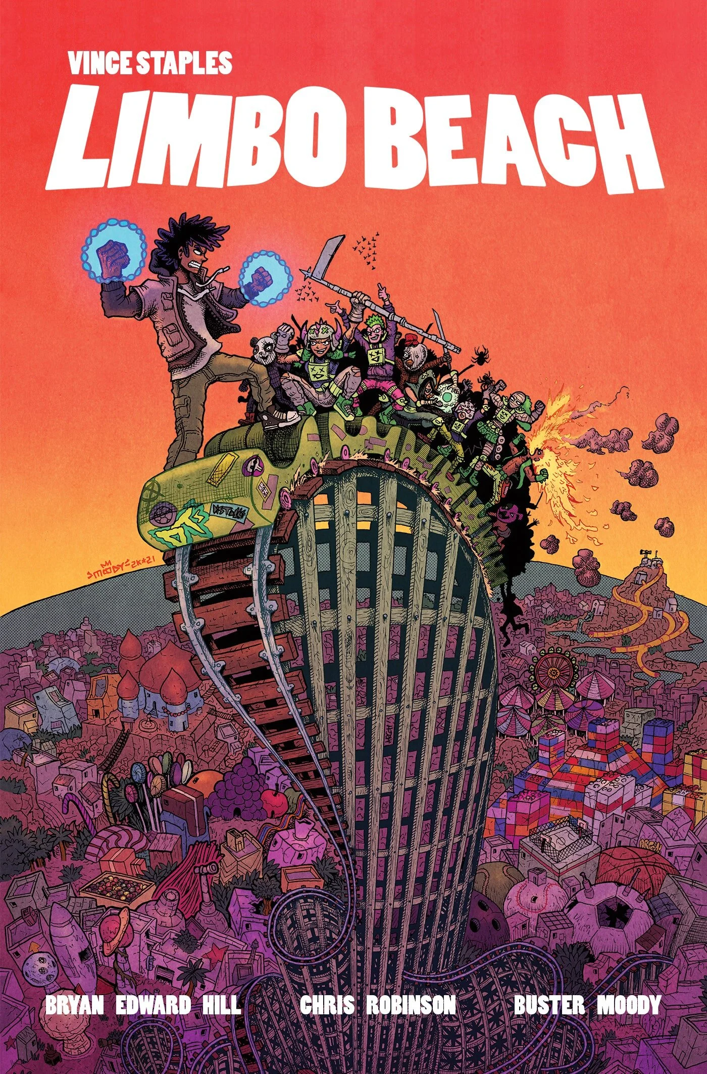 Vince Staples Announces New Graphic Novel, "Limbo Beach"