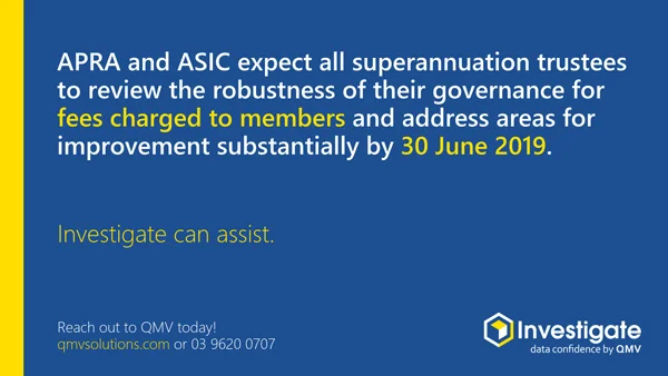 APRA and ASIC Warn Superannuation Funds Must Ensure Member Fees Are Appropriate and Correct 