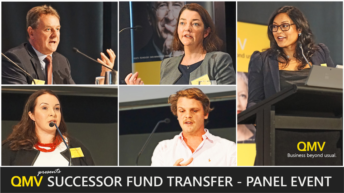 Clockwise: The Hon. Nicholas Sherry, Rose Kerlin, Wendy Colaço, Joshua Wilson, Katherine Kaspar