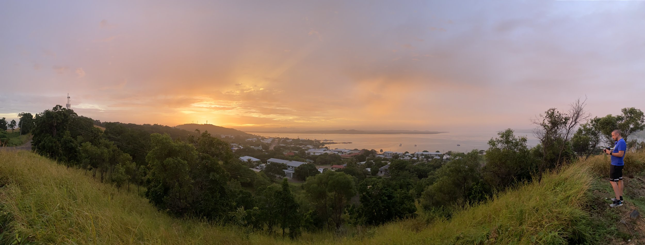 Sunset on Green Hill