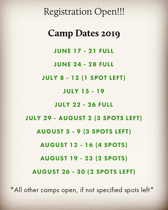 SCTC SUMMER HORSE CAMP
Still looking to fill some weeks in July and August!
Sign up on our website
https://www.stcroixtc.com/lessons-1