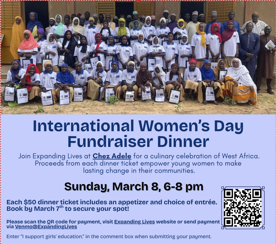 International Women’s Day Fundraiser Dinner
