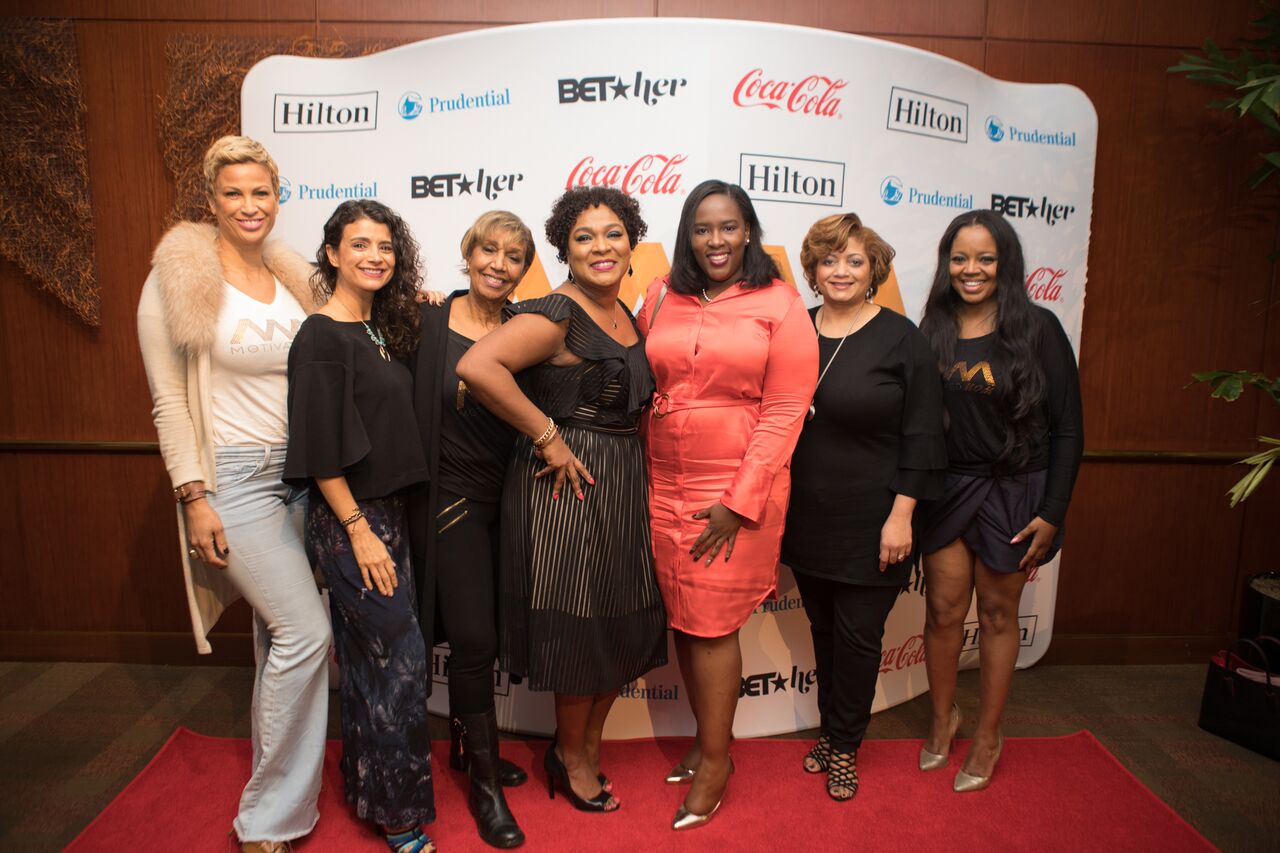 Pictured from Left to Right: Michele Thornton Ghee, Ana Flores, Dolores Robinson, LaToyia Dennis,&nbsp;Andrea Richardson, Dorinda Walker and Shanice Wilson)