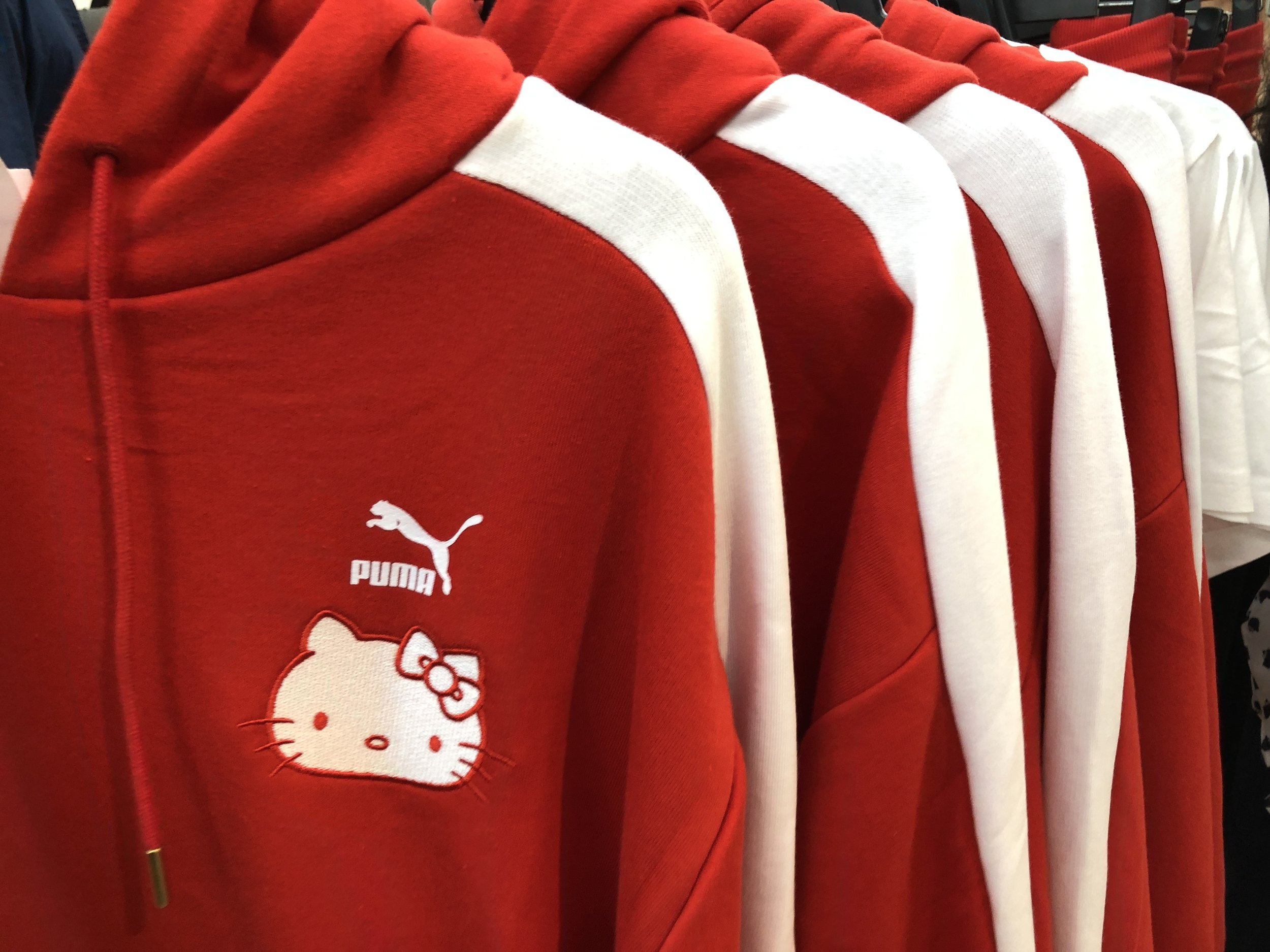 hello kitty puma hoodie