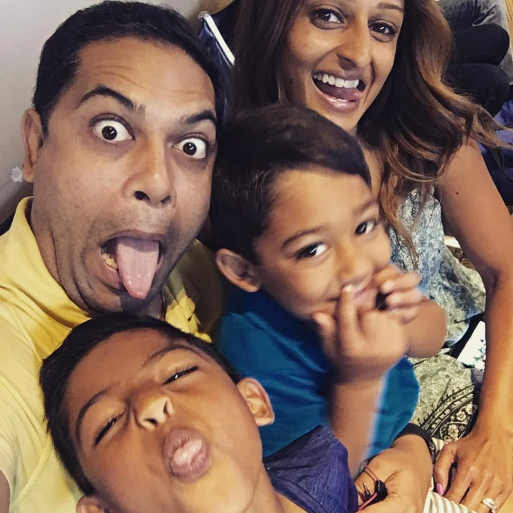 Neesha with her family | Photo: Chai Mommas blog