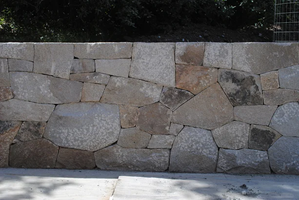  Wall section for George Gonzalez Stonemasons 