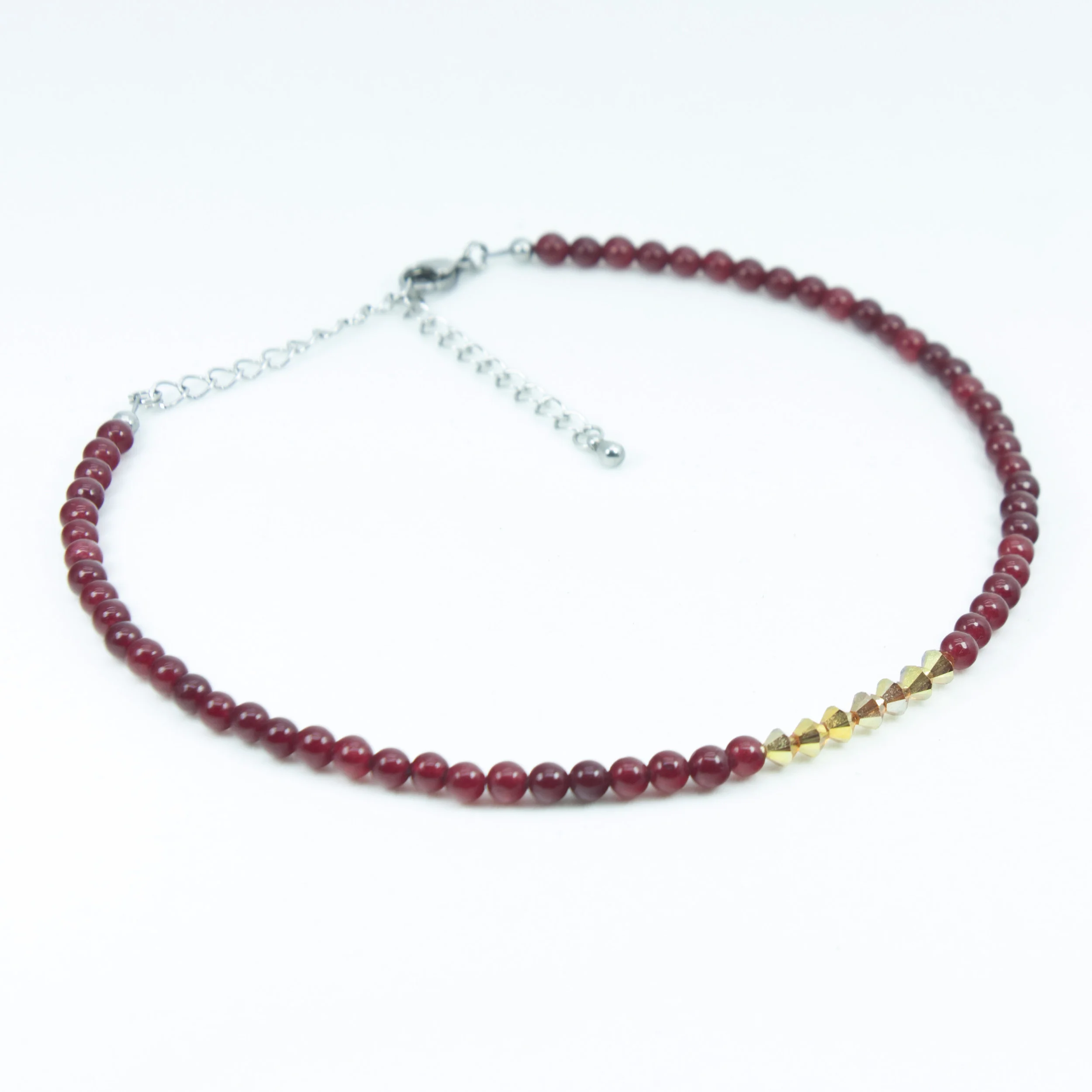 Dark Red/Gold