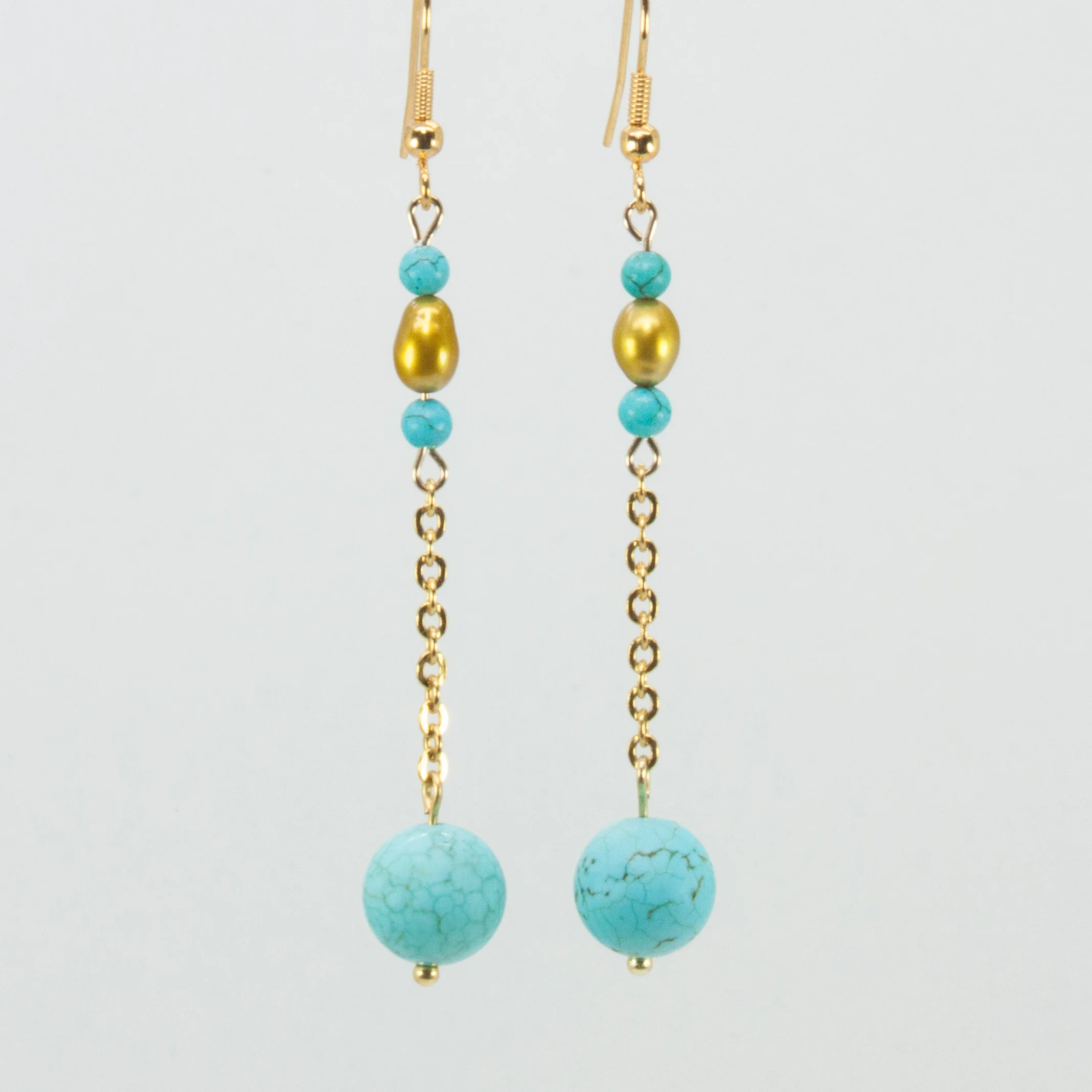 Turquoise/Gold