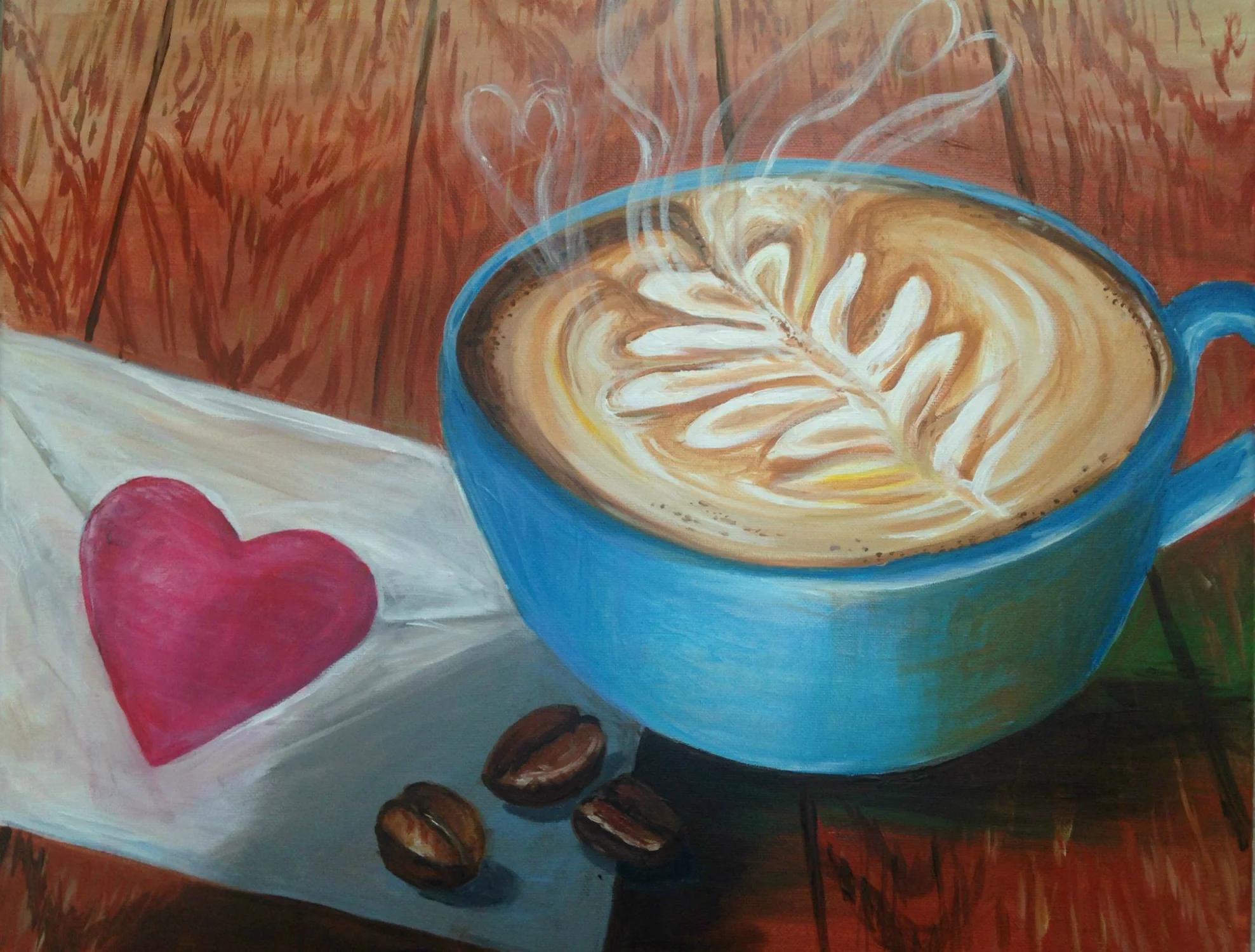 Breakfast on Valentine's Day