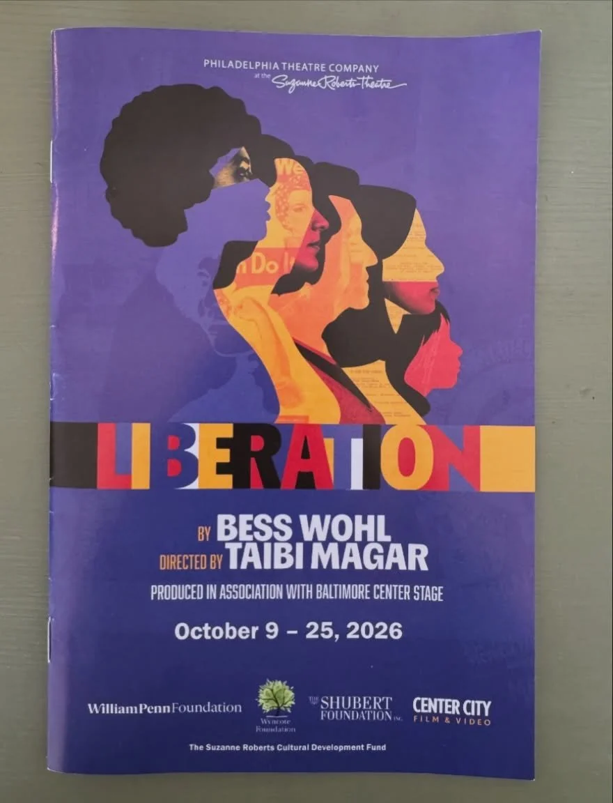 Truly beyond grateful to #audiodescribe the @philatheatreco production of Liberation yesterday afternoon. I am still in awe of all of it. It&rsquo;s such an important work and accessibility like audio description ensures it can be shared with more au