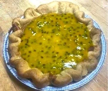 Lilikoi Custard Pie