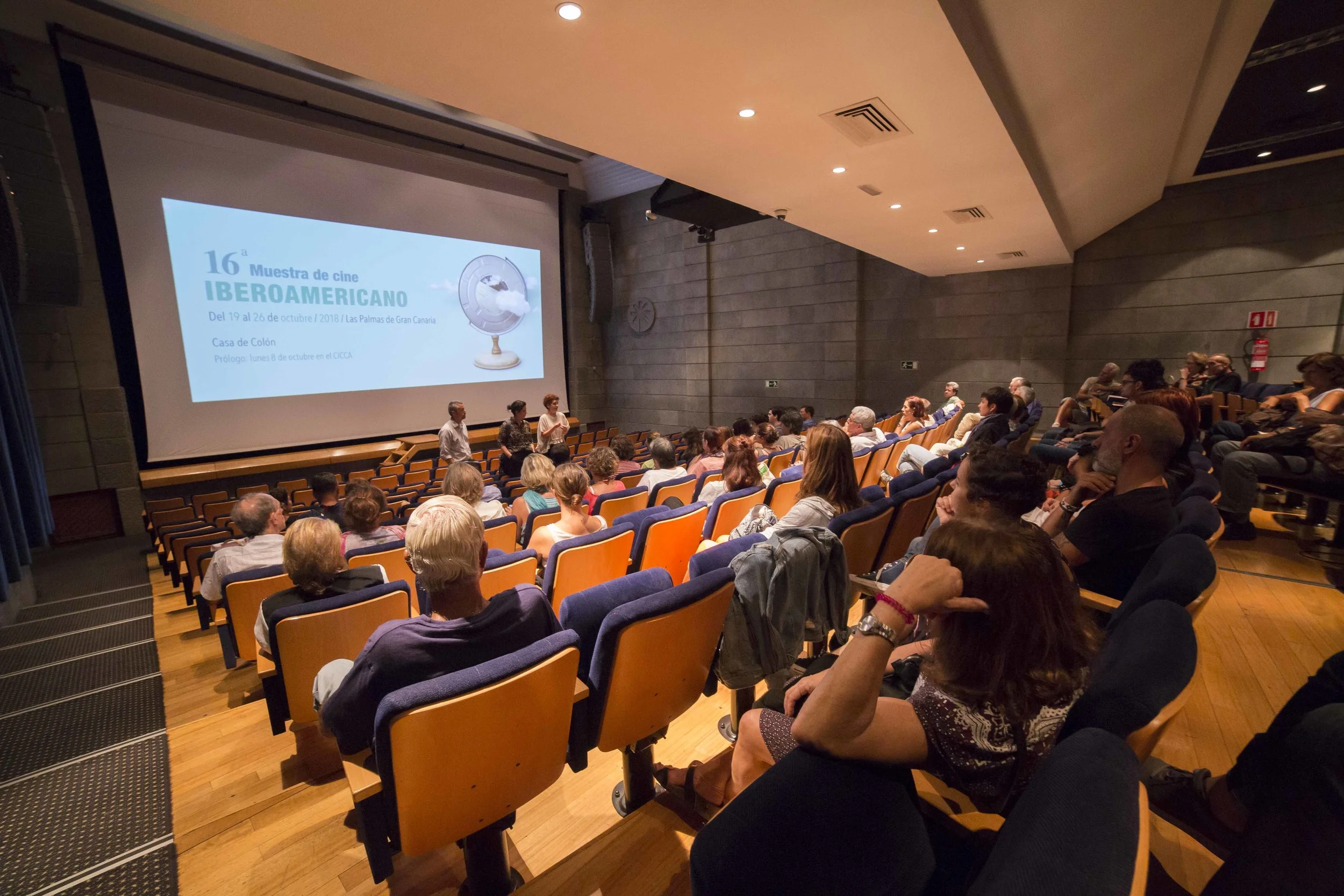 Prólogo de Ibértigo 2018 con María Álvarez. Proyección de 'Las Cinéphilas'
