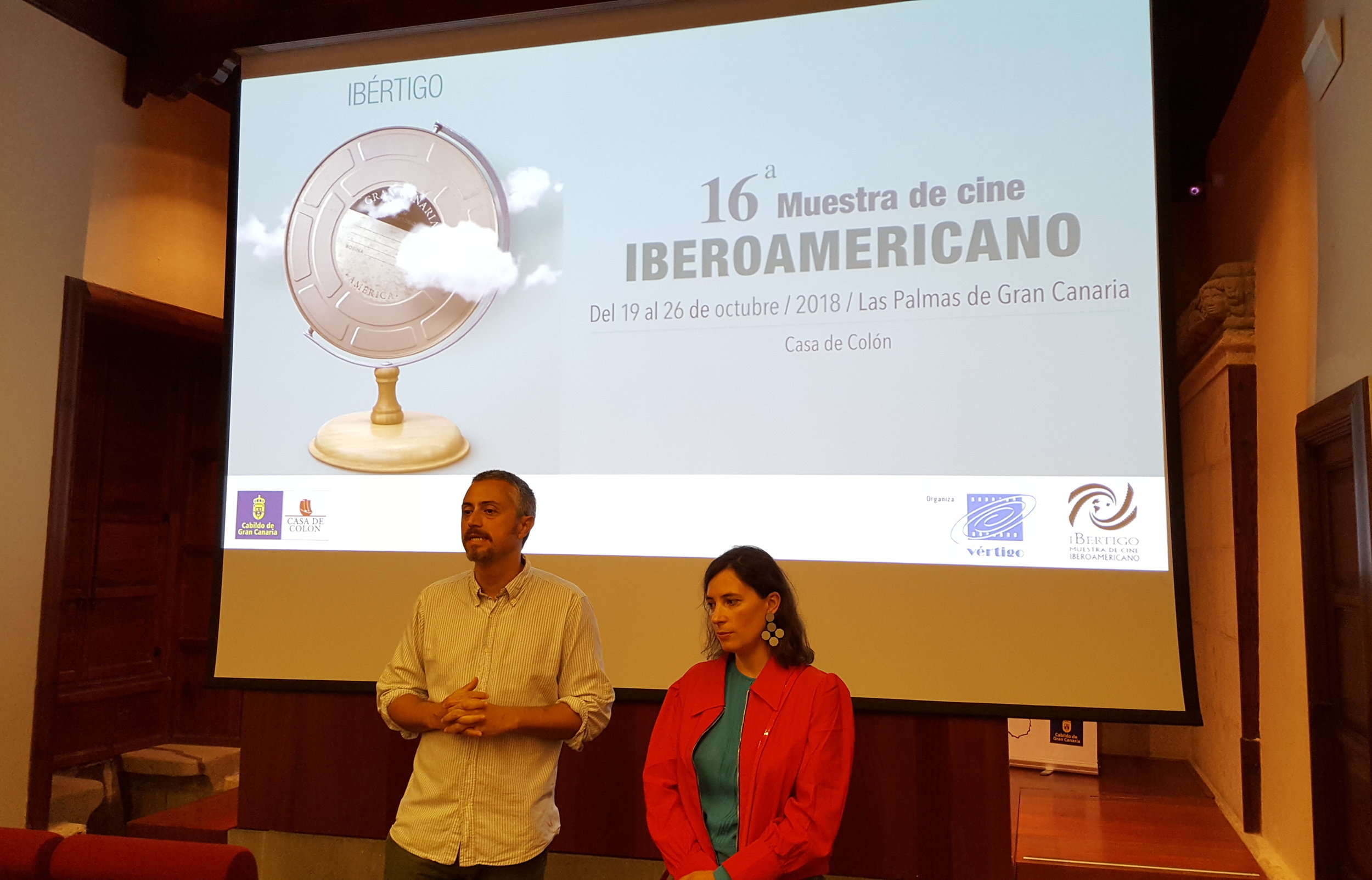 Apertura de Ibértigo 2018, con Milagros Mumenthaler. Proyección de 'La idea de un lago'