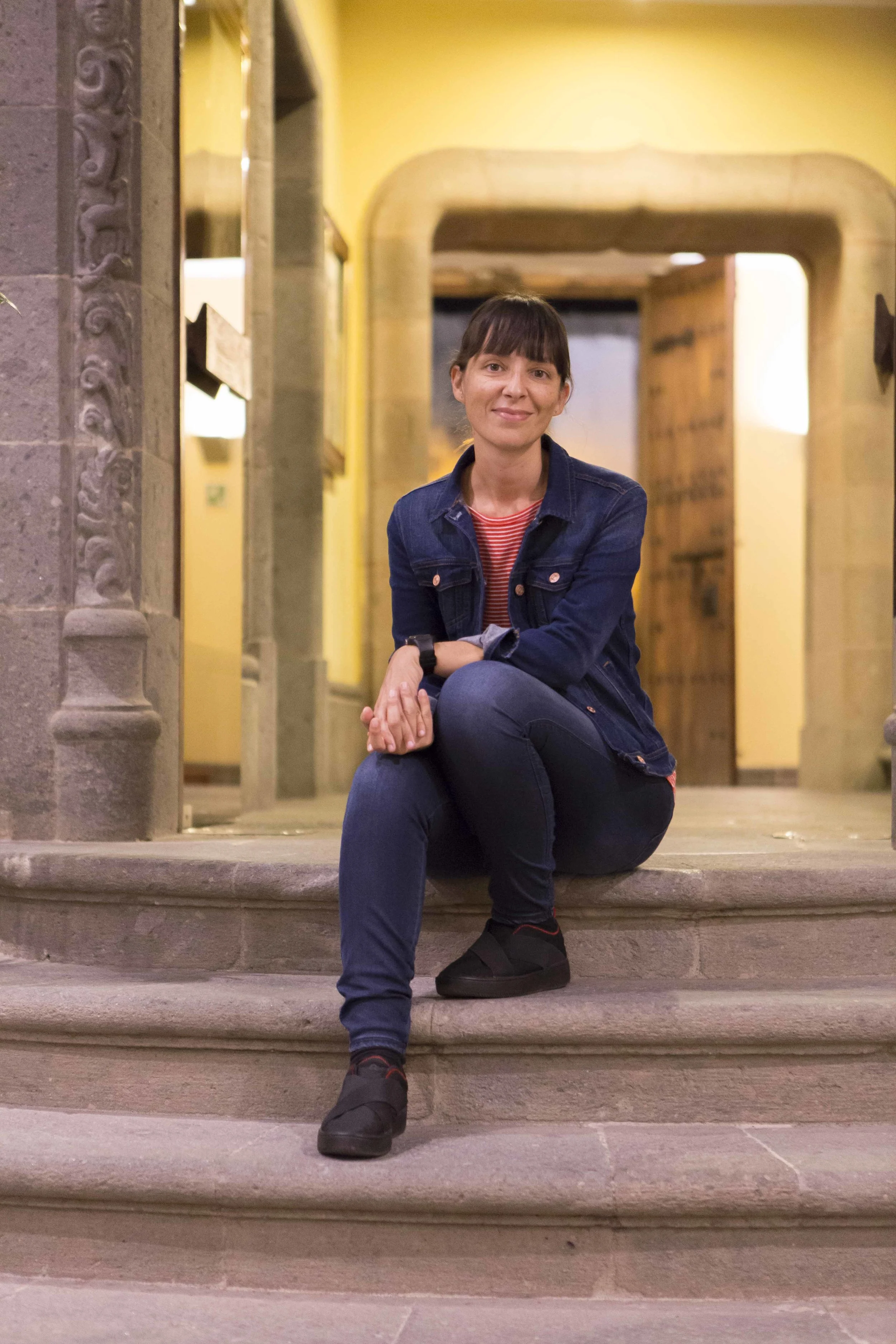 Apertura de Ibértigo 2018, con Milagros Mumenthaler. Proyección de 'Abrir puertas y ventanas'