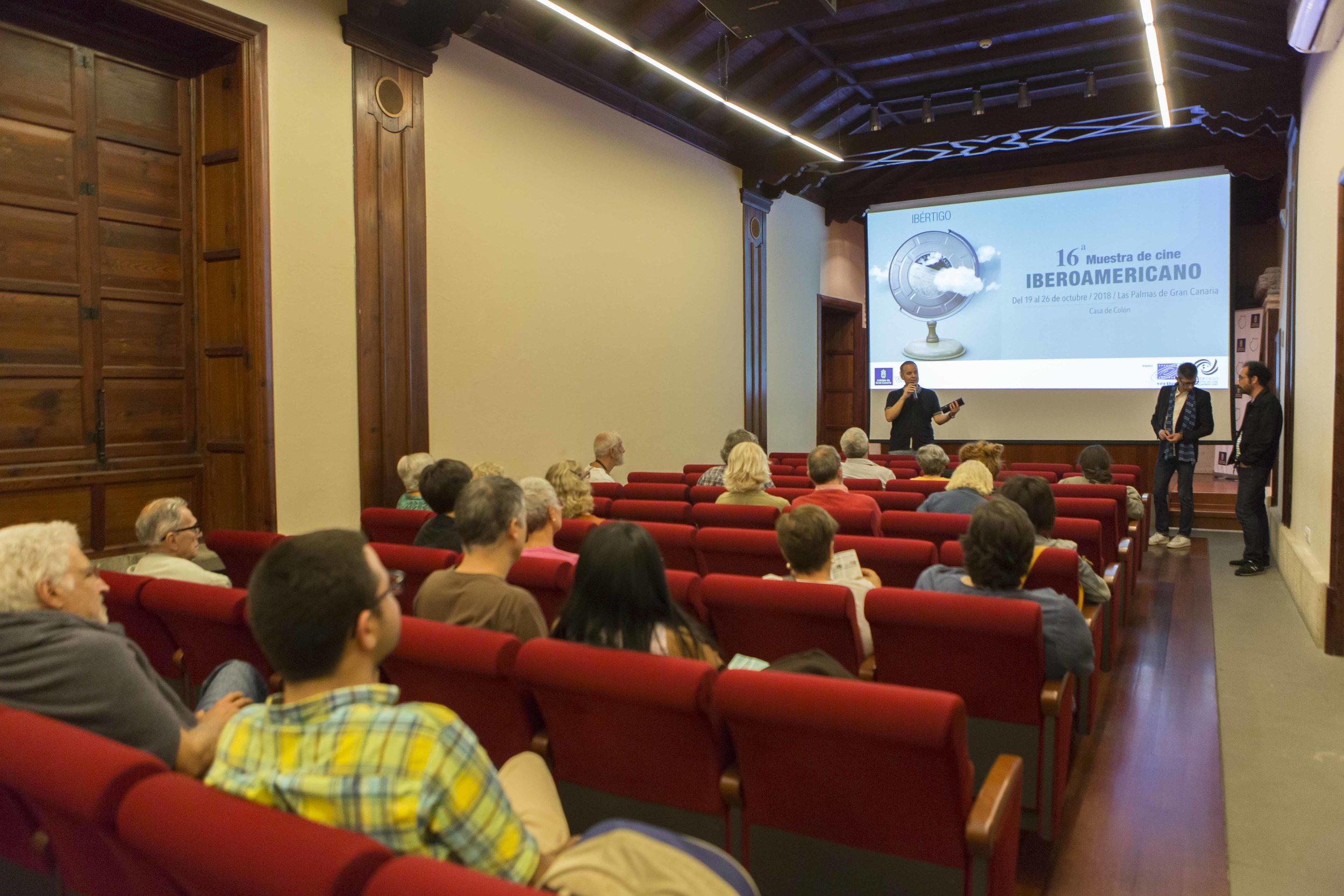 Clausura de Ibértigo 2018, con João Pedro Rodrigues. Proyección de 'El ornitólogo'