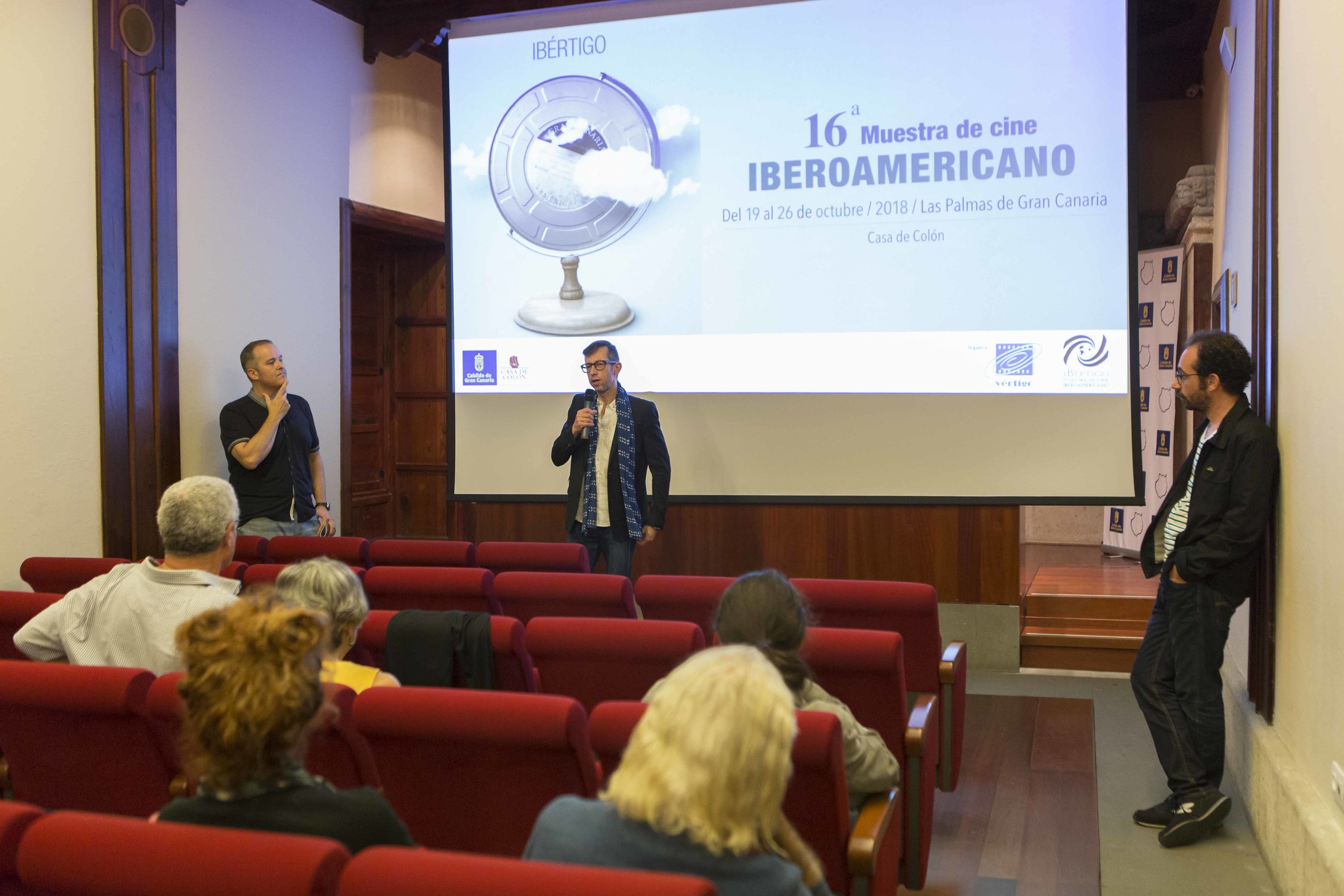 Clausura de Ibértigo 2018, con João Pedro Rodrigues. Proyección de 'El ornitólogo'