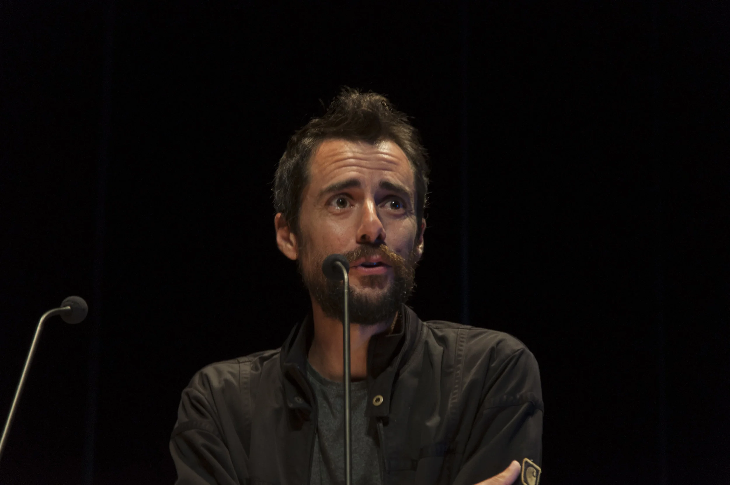 El cineasta Oscar Santamaría, ganador de Visionaria 2019.