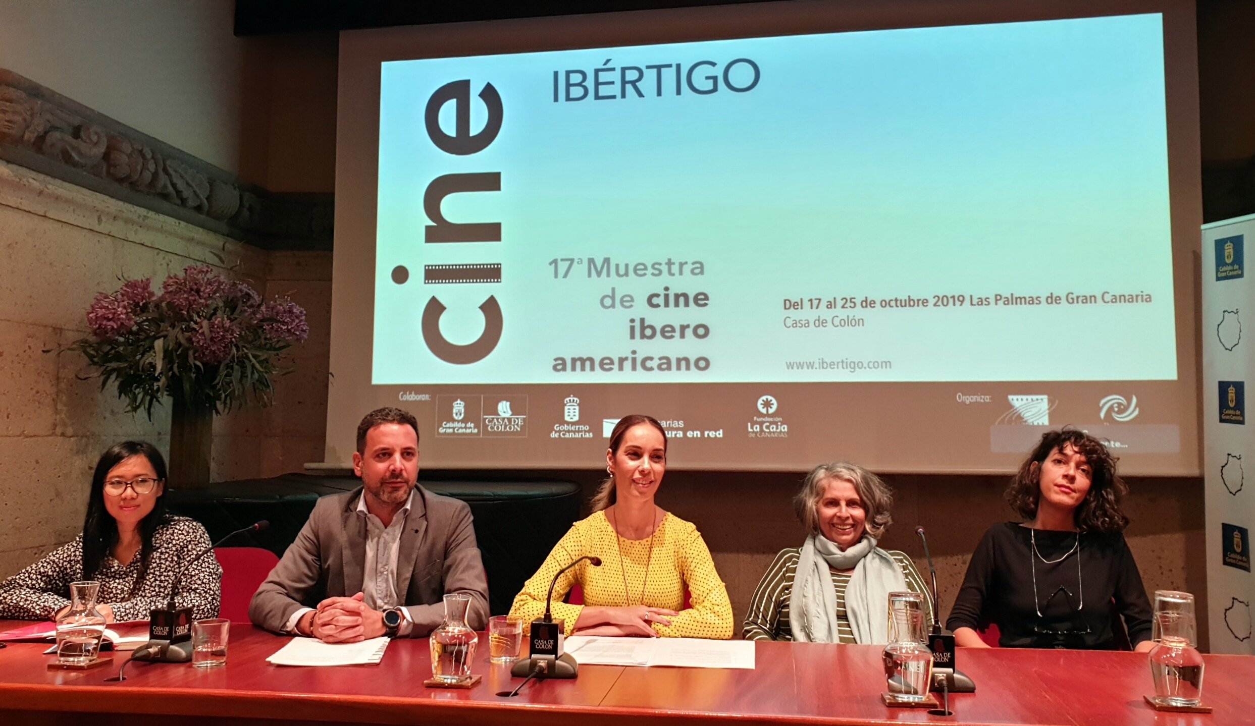 Rueda de prensa de Ibértigo 2019 con Lúcia Murat