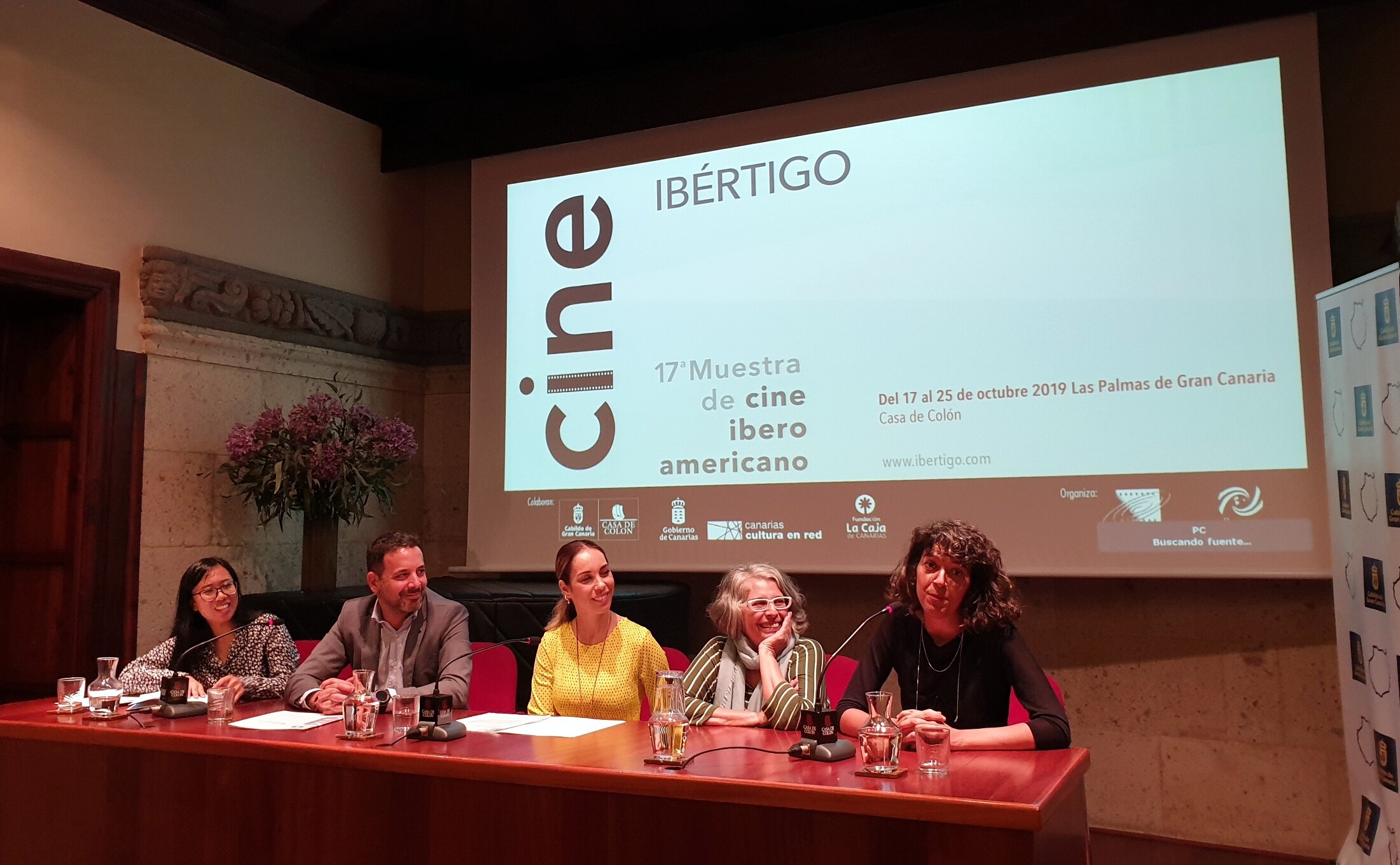 Rueda de prensa de Ibértigo 2019 con Lúcia Murat