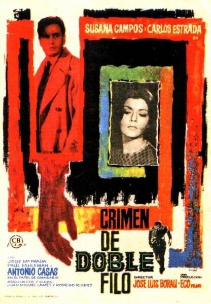 'Crimen de doble filo' de José Luis Borau [España, 1965]