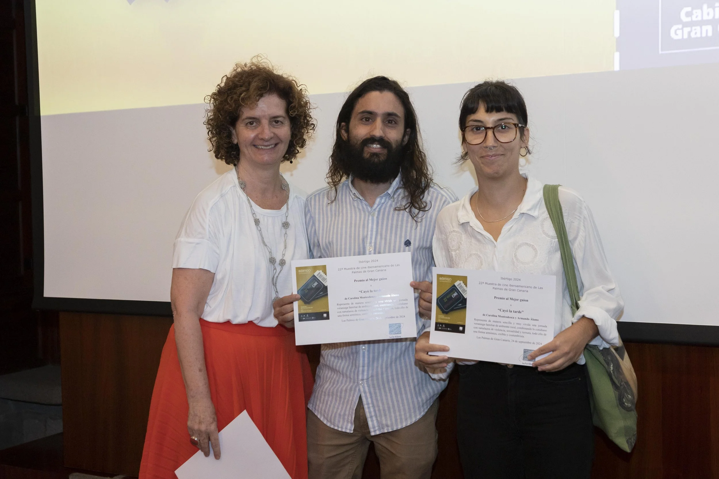 Entrega Premios Concurso de Guiones Ibértigo 2024