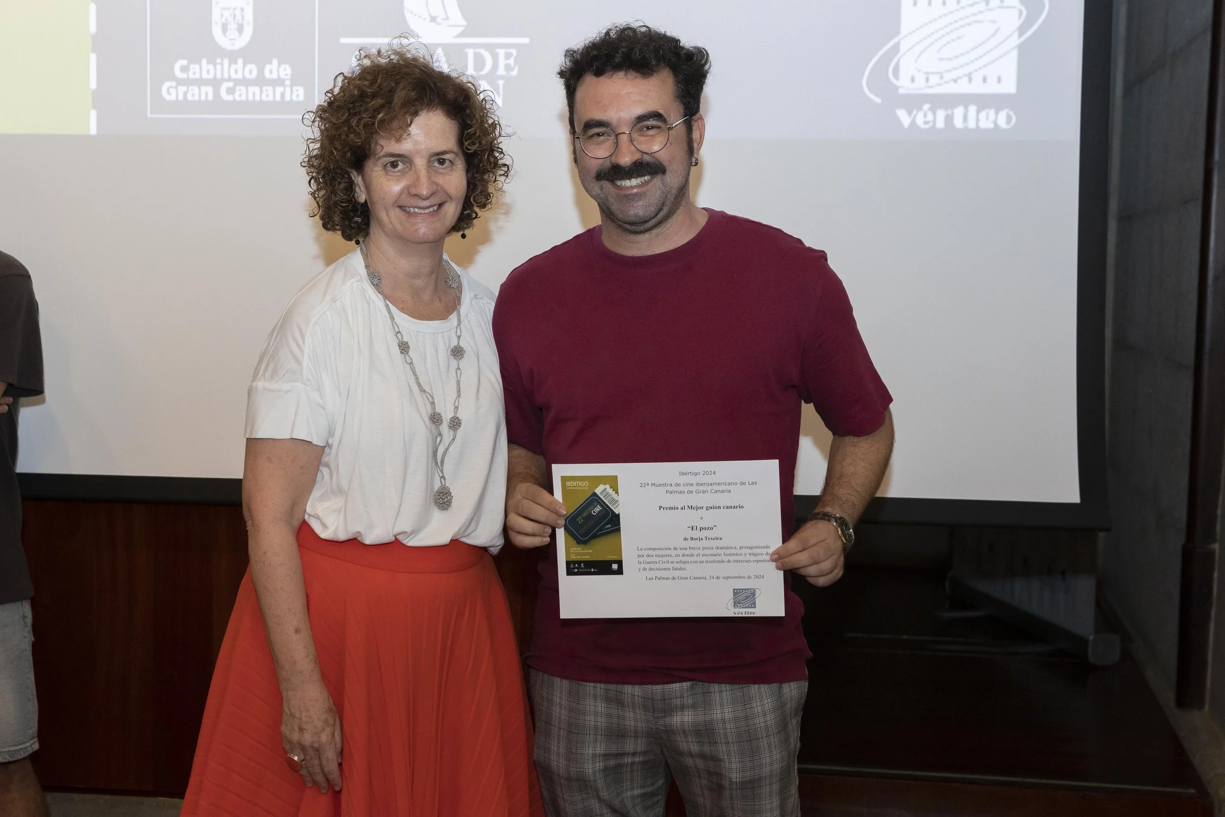 Entrega Premios Concurso de Guiones Ibértigo 2024