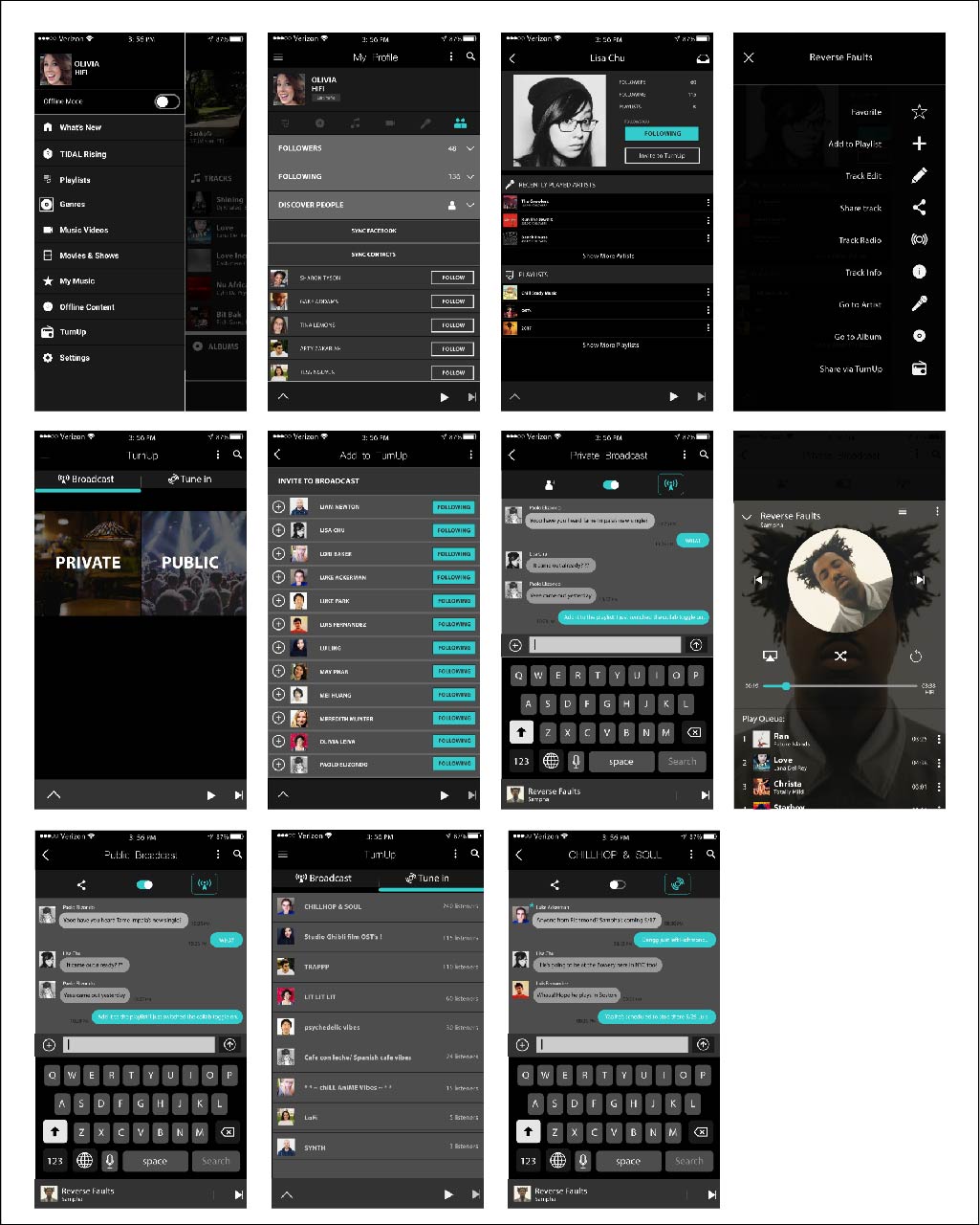 Keyscreens