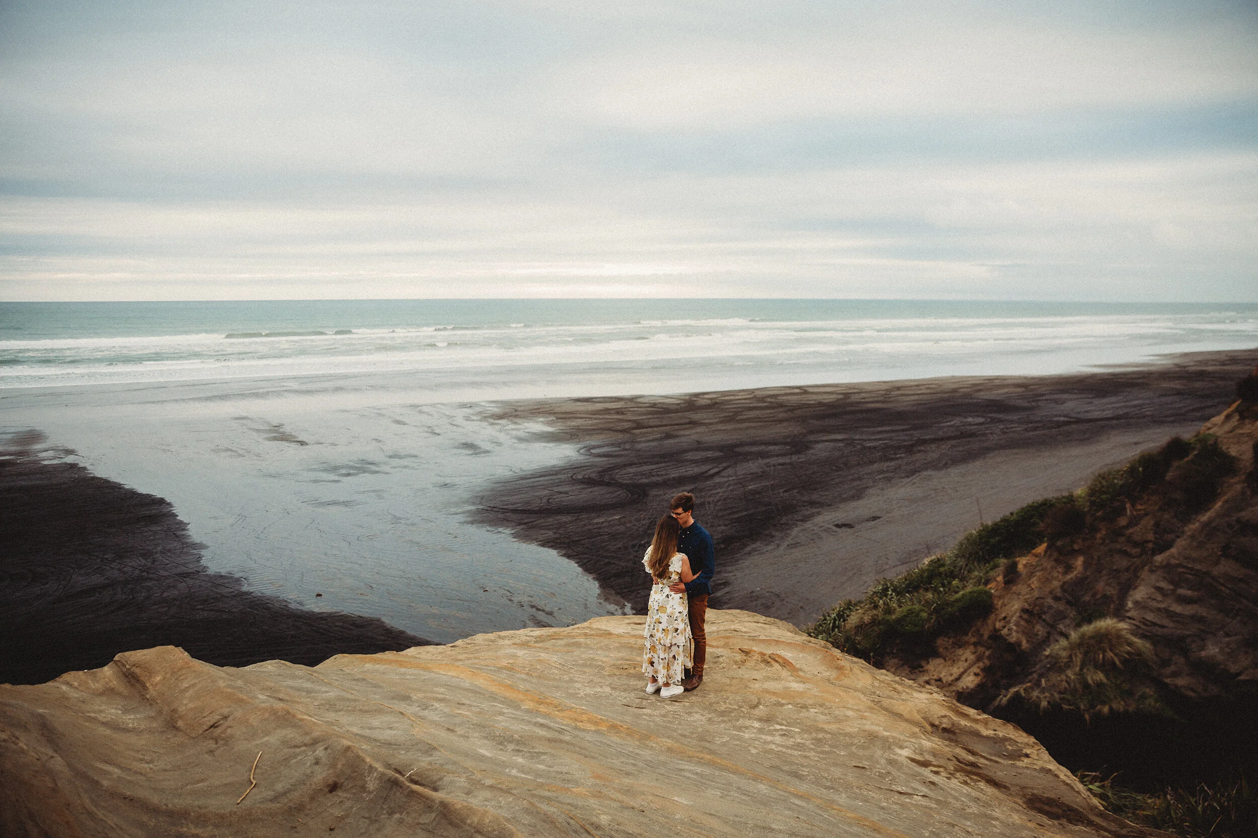 The most adventurous couples session ever! { Jess &amp; Scott, engagement photo session Auckland}