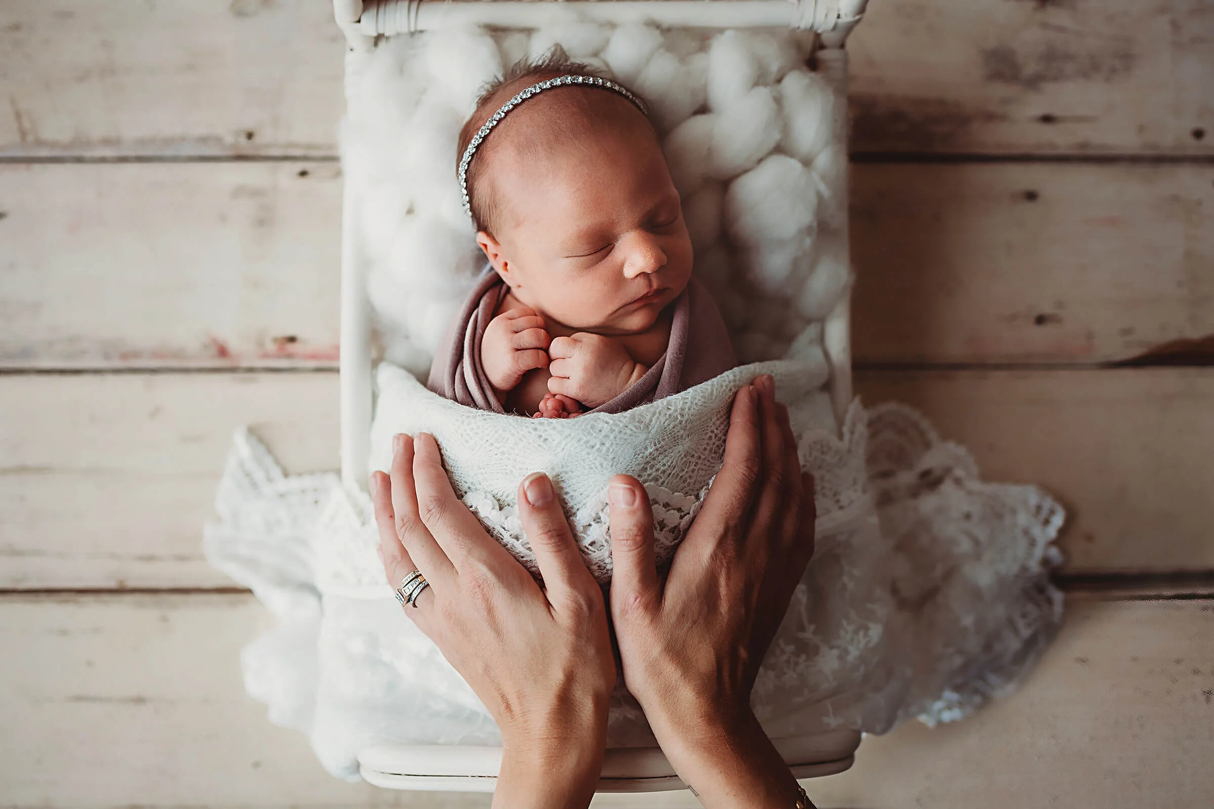 Baby girl photography session