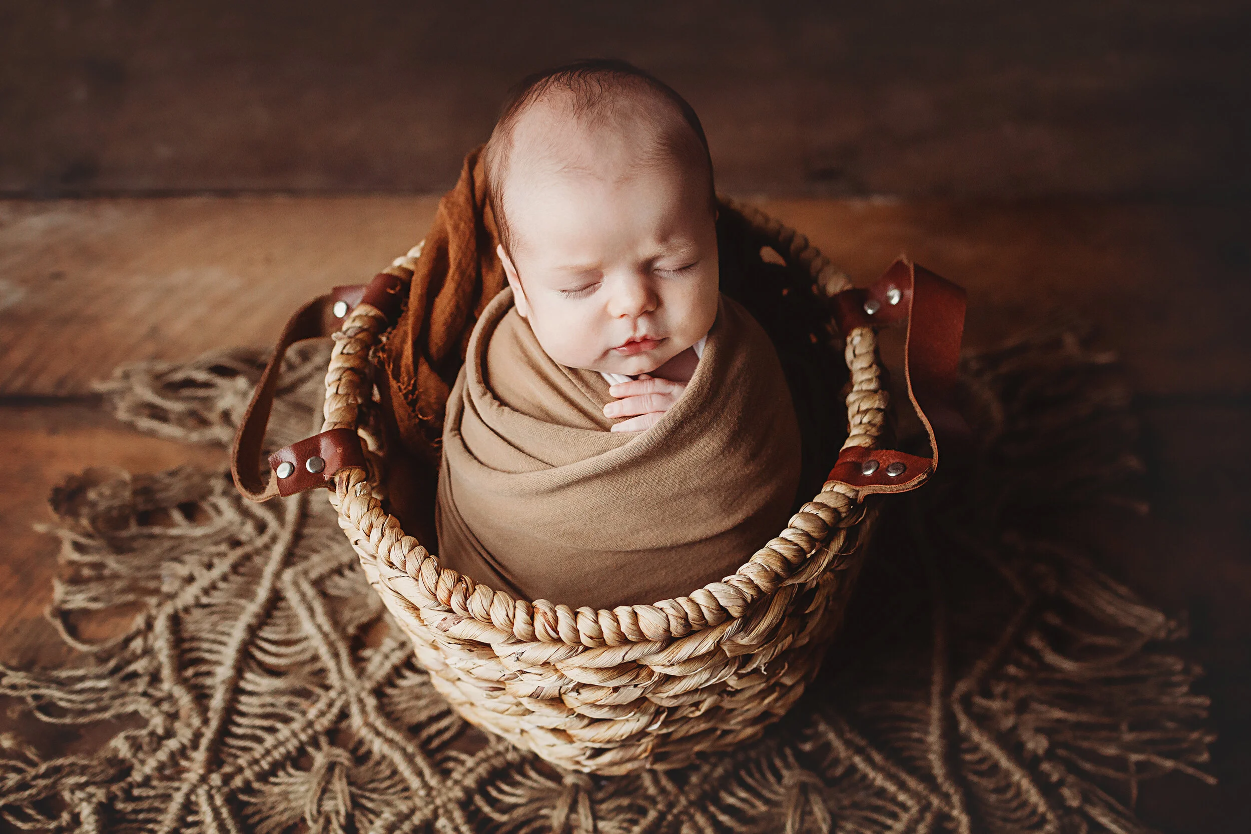 5 week old Baby photoshoot