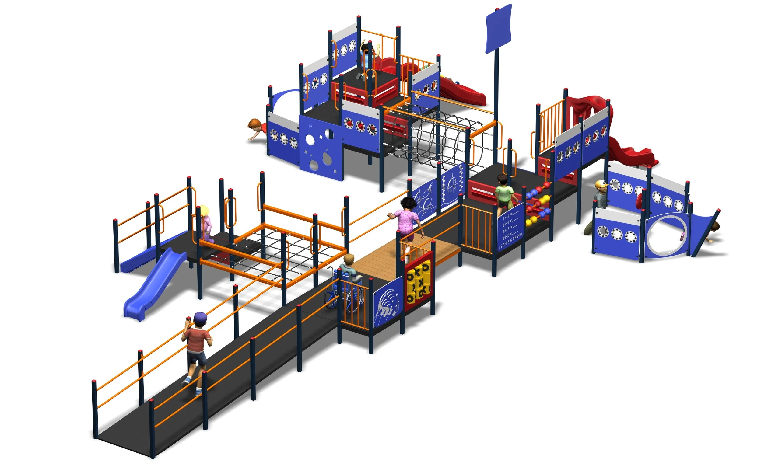 One of our all access nautical themed units.