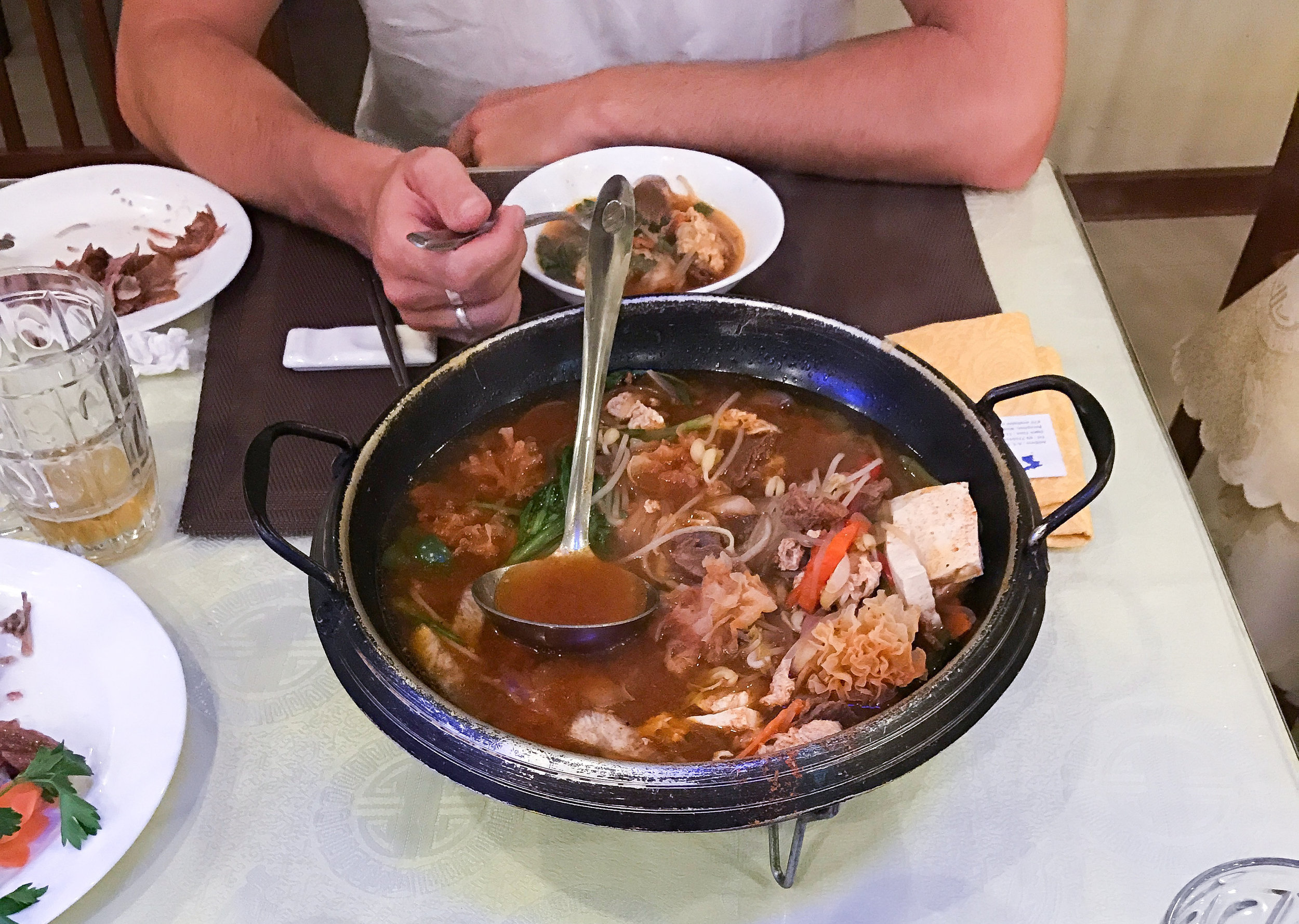 The North Korean 'feast' 