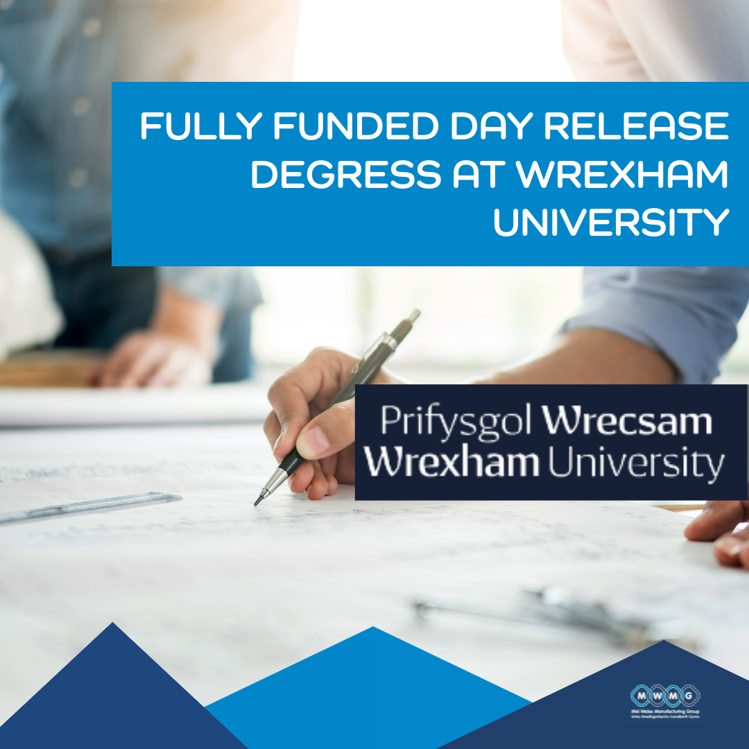 Fully Funded Day Release Degrees at Wrexham University