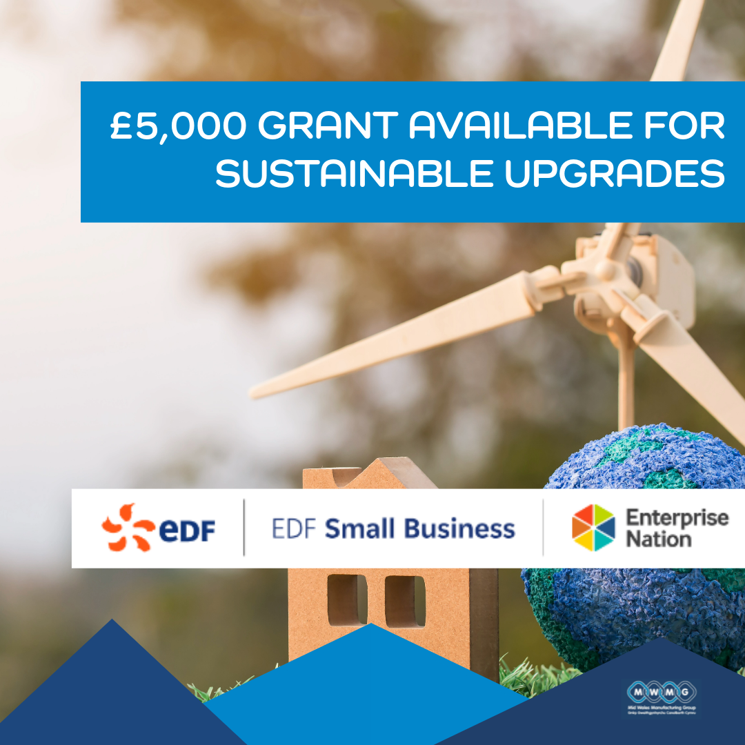 EDF/ENTERPRISE NATION £5000 GRANT