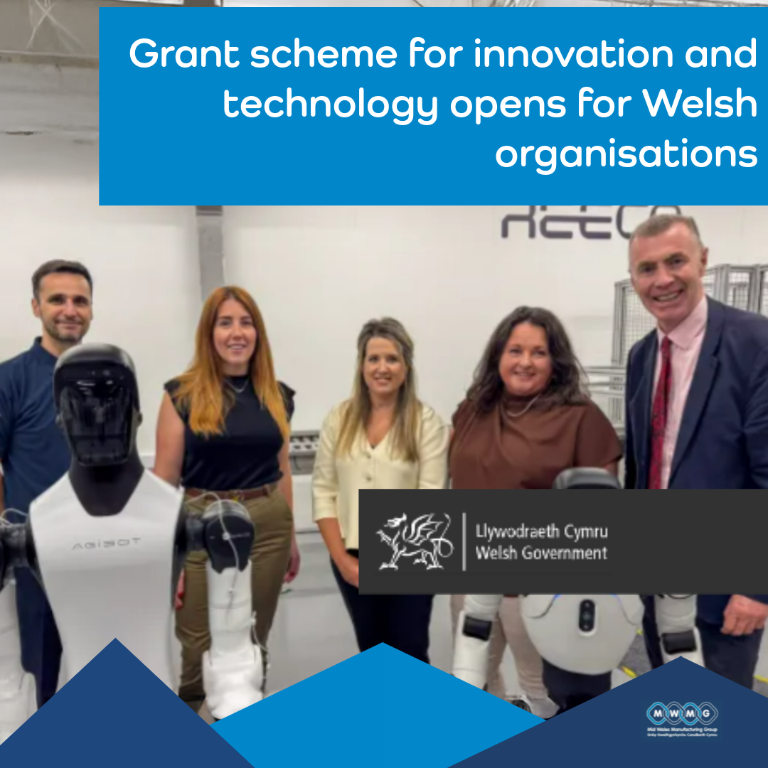 Grant scheme for innovation and technology opens for Welsh organisations