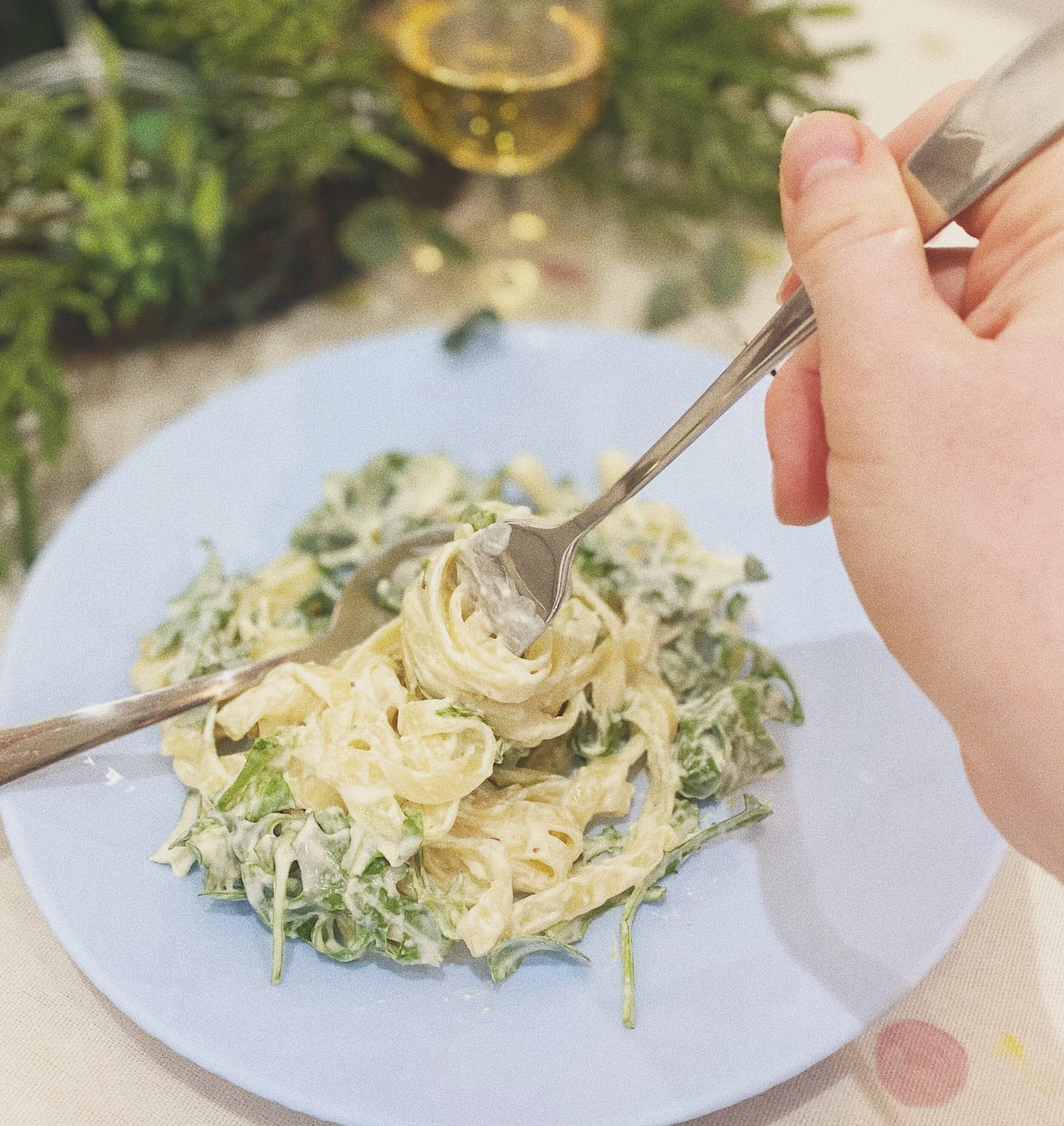 River Cafe Tagliatelle with Lemon &amp; Rocket
