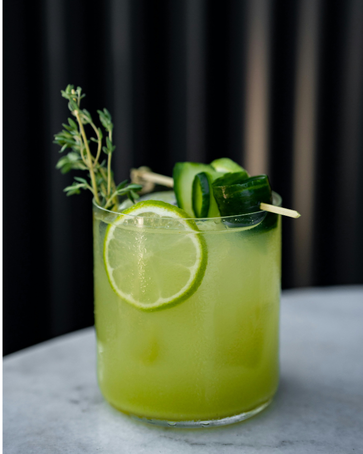 Lime gin Gimlette cocktail