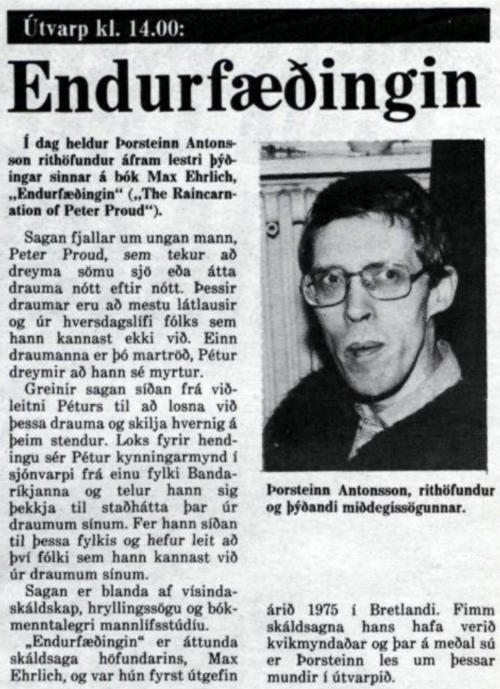 Endurfæðingin