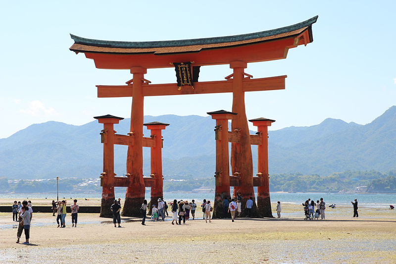 The Grand Torii Gate at Miyajima