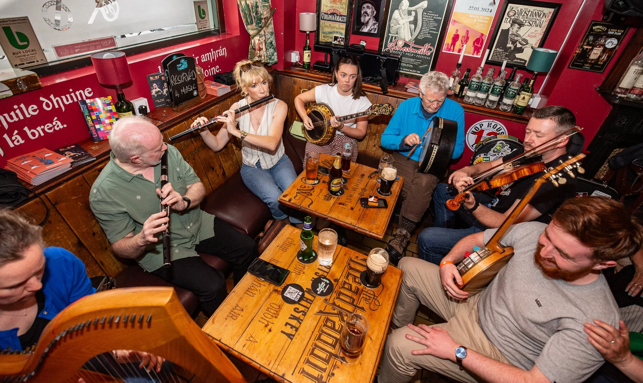 Ciarán Ó Maonaigh Catriona Ní Ghribín Ruadhraí O'Kane