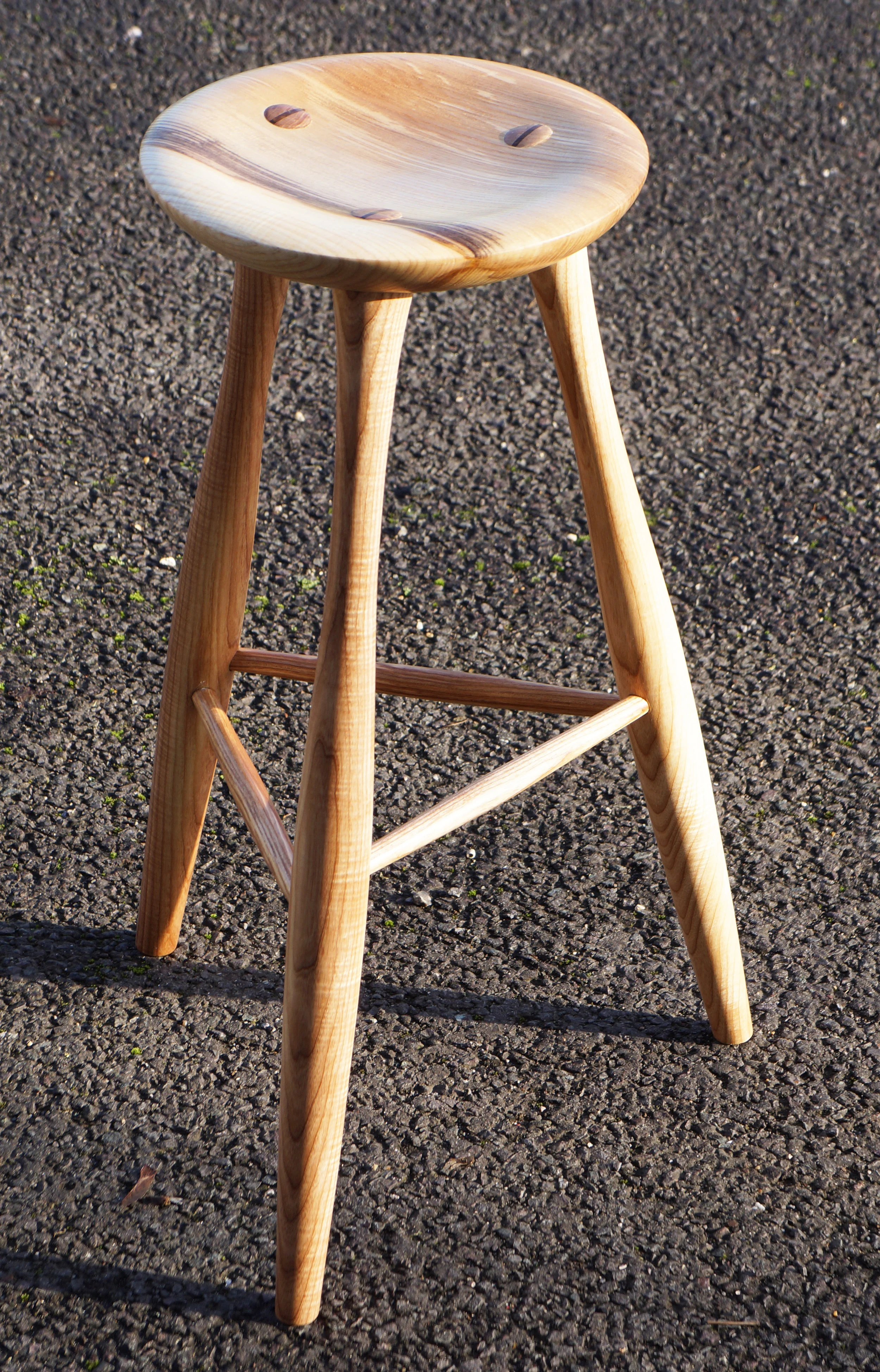  An Ash bar stool. 