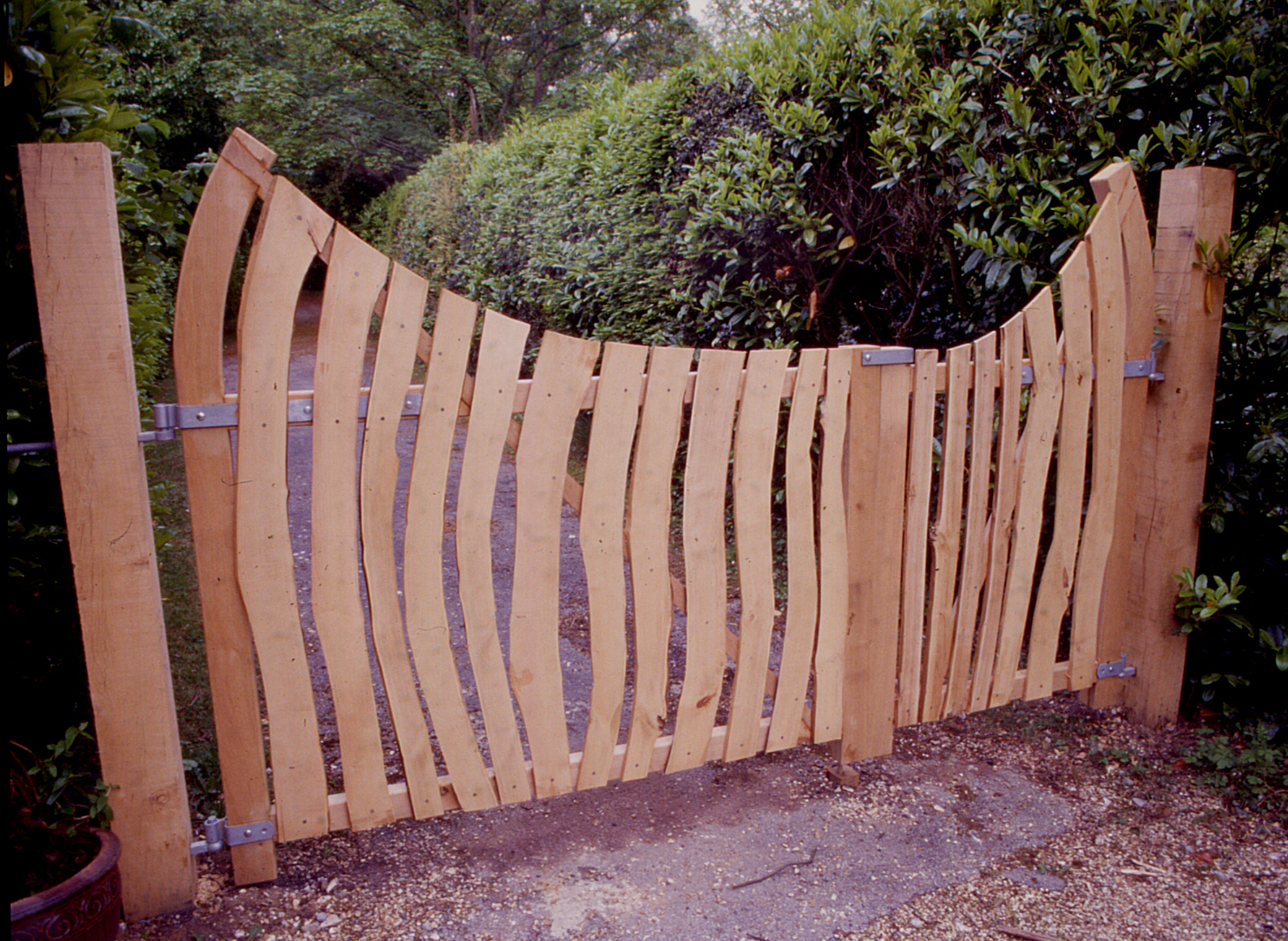 Gate made to commission.
