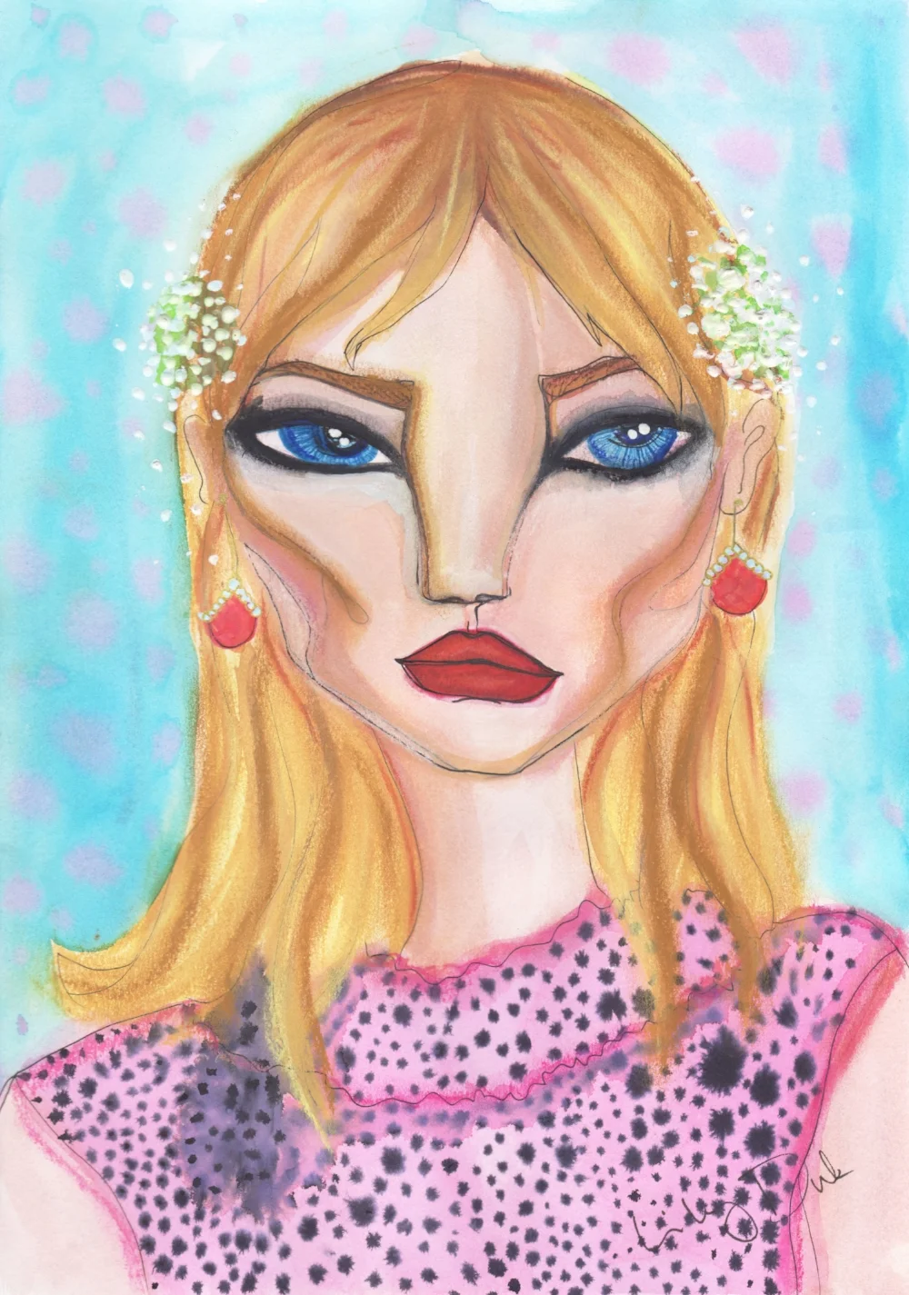 Kirsten Dunst in Rodarte