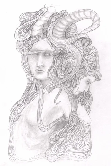 Fourth Impression : Conceived by Sorcery Transgressing the eye of the beholder the spirit of Self is liberated, and through our transcending distortion the dirt track road appears.