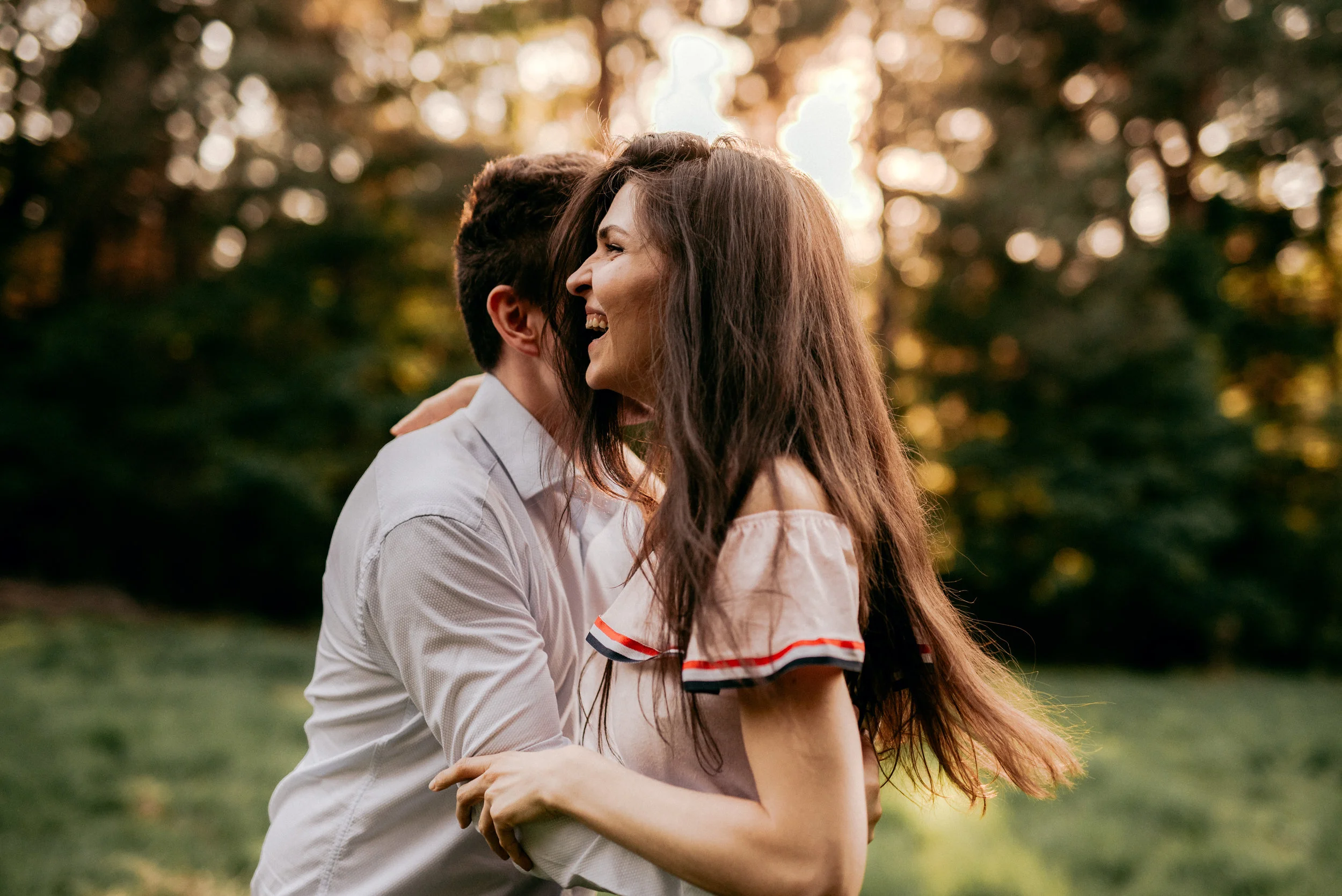 Asia+Michał | Sesja narzeczeńska w lesie