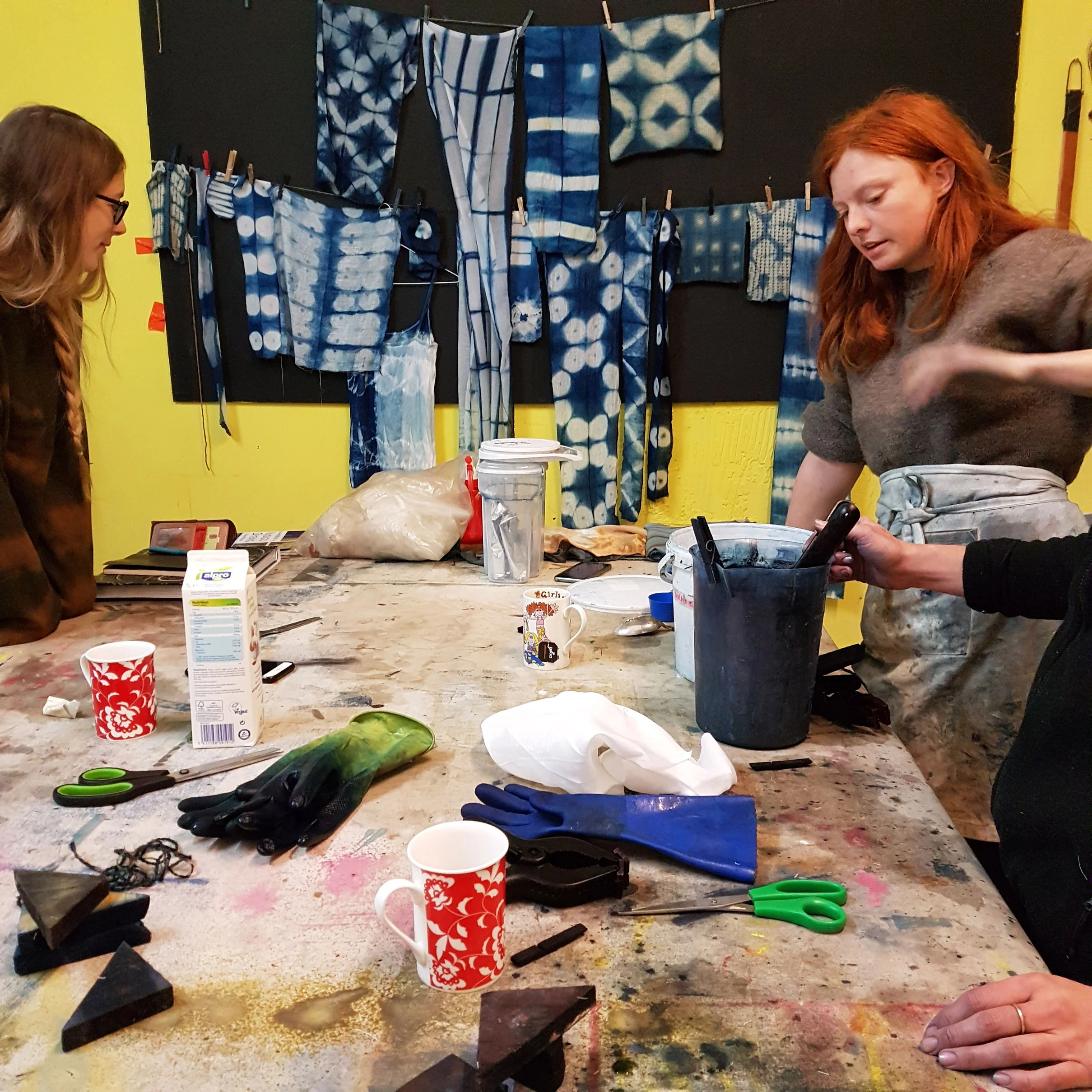 Burns, R. (2017). Indigo Workshop 1. (Own Collection)
