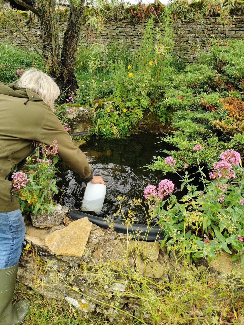 Sourcing water at Lower Hampen